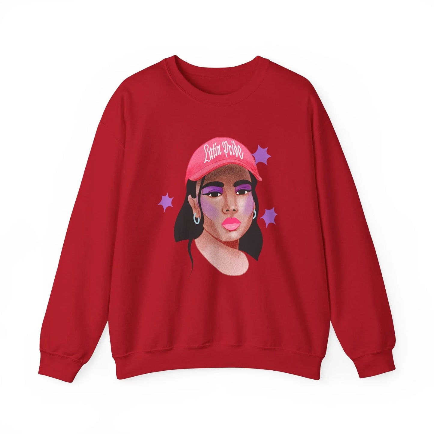 Espíritu Latino Sweatshirt | Unisex - S / Cherry Red