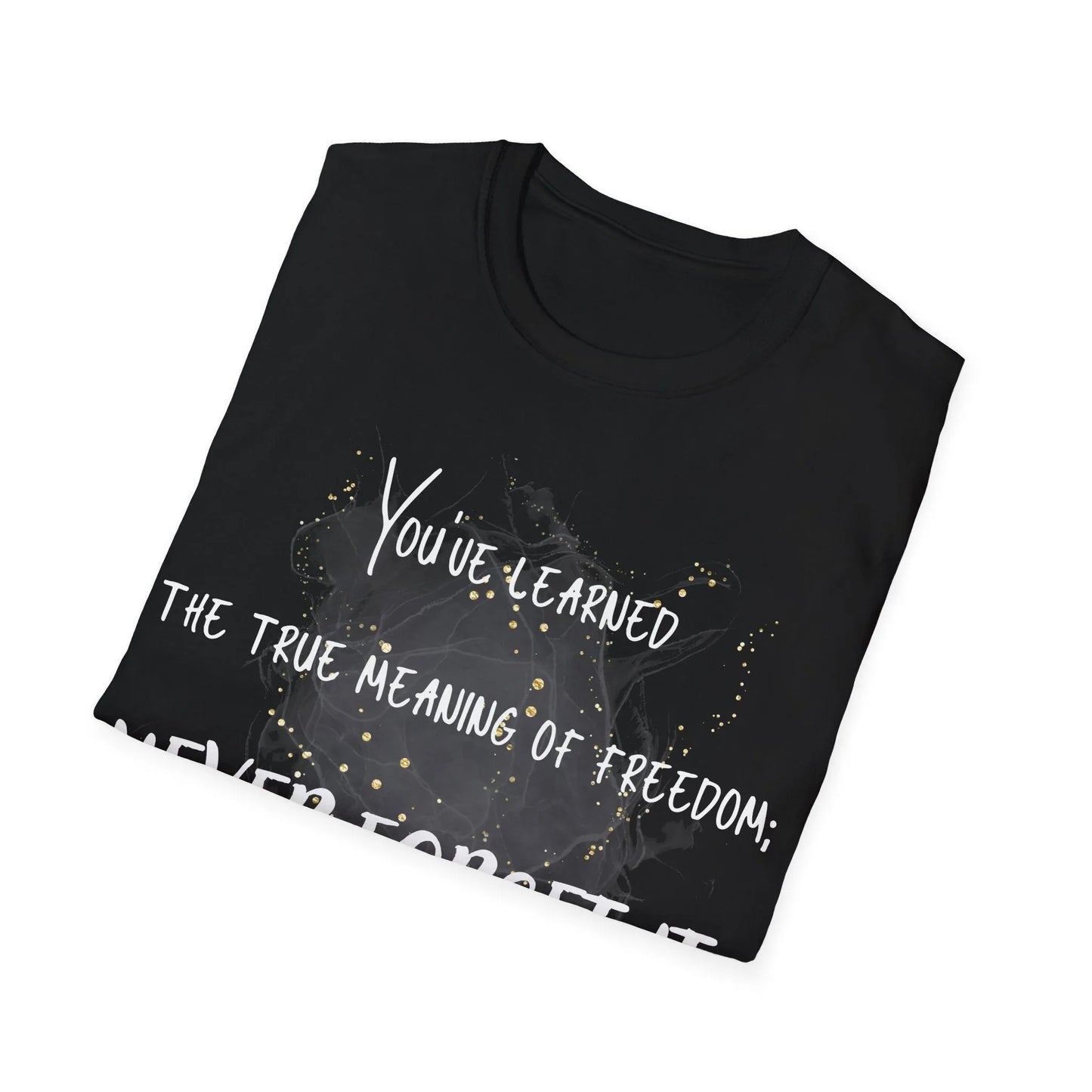 Freedom Learned | black | Unisex - T-Shirt