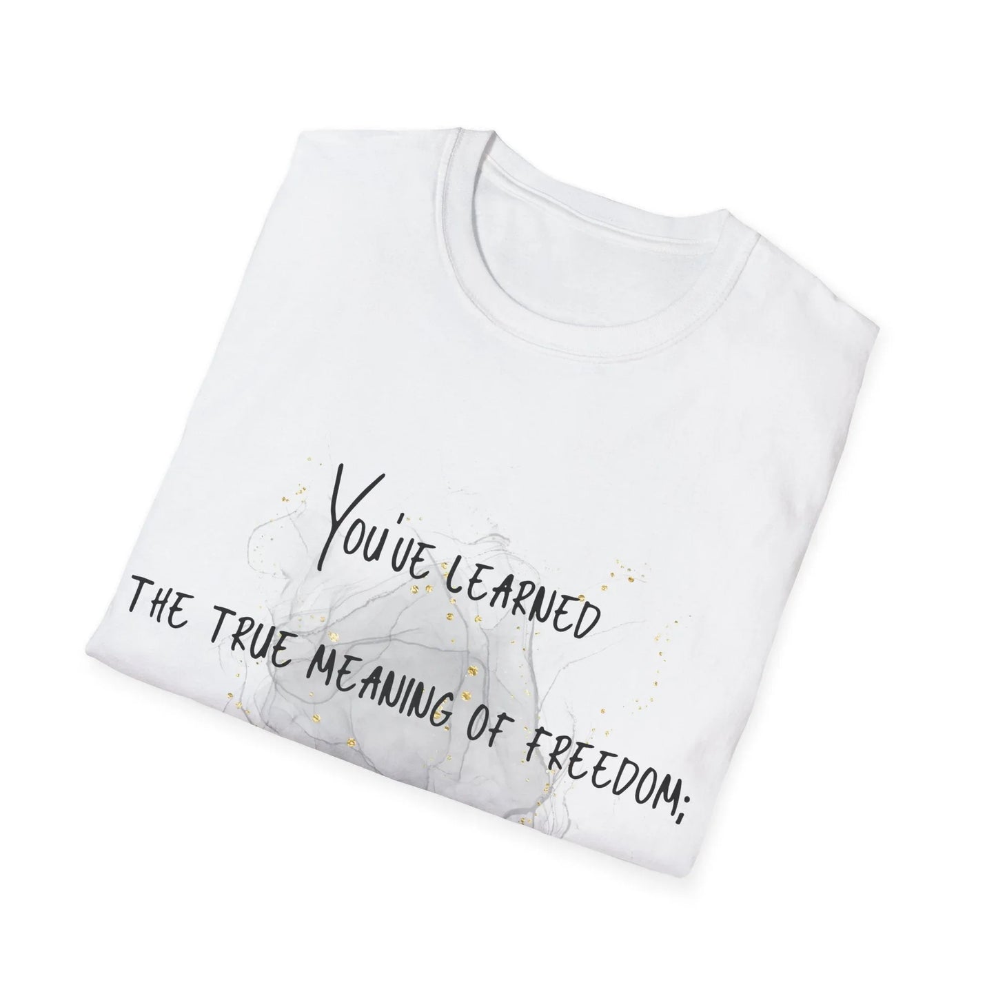 Freedom Learned | white | Unisex - T-Shirt