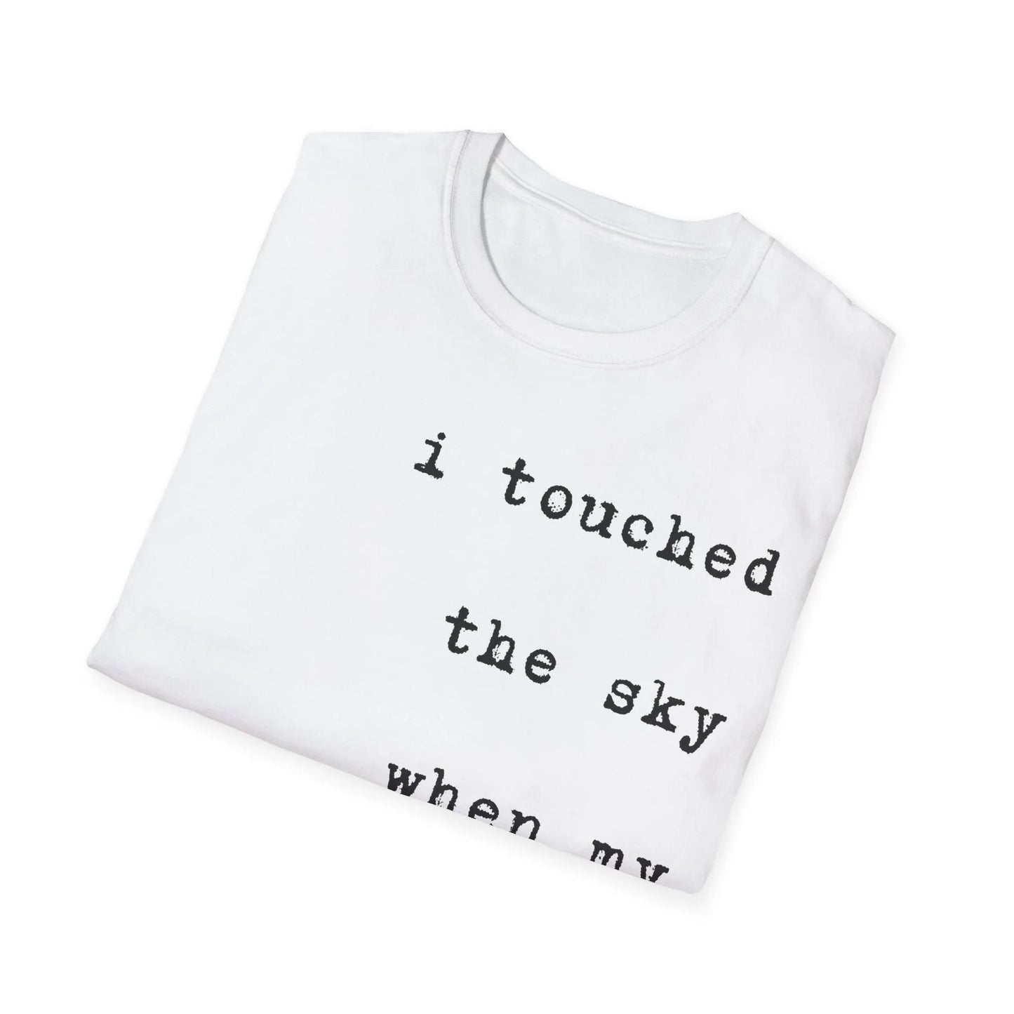 From Knees to Clouds | white | Unisex - T-Shirt
