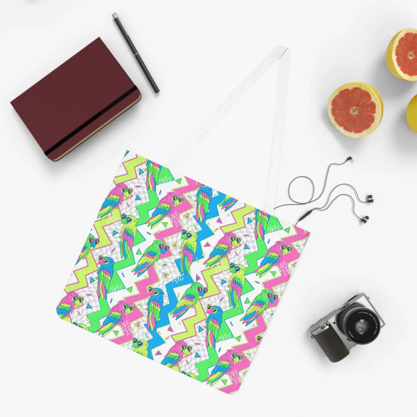 Funky Feminine Tote Bag - One size / White - Bags