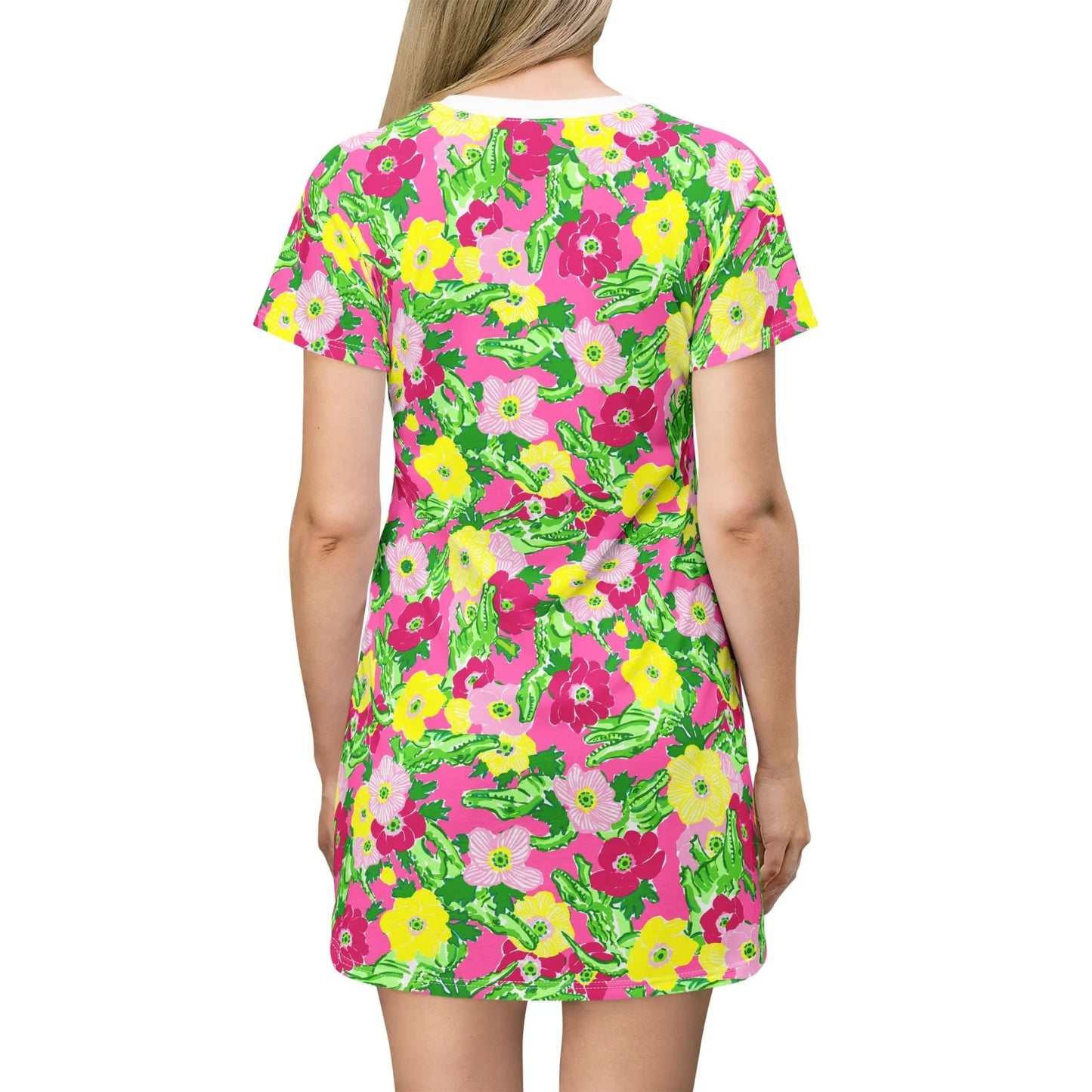 Gator Groove T-Shirt Dress - All Over Prints