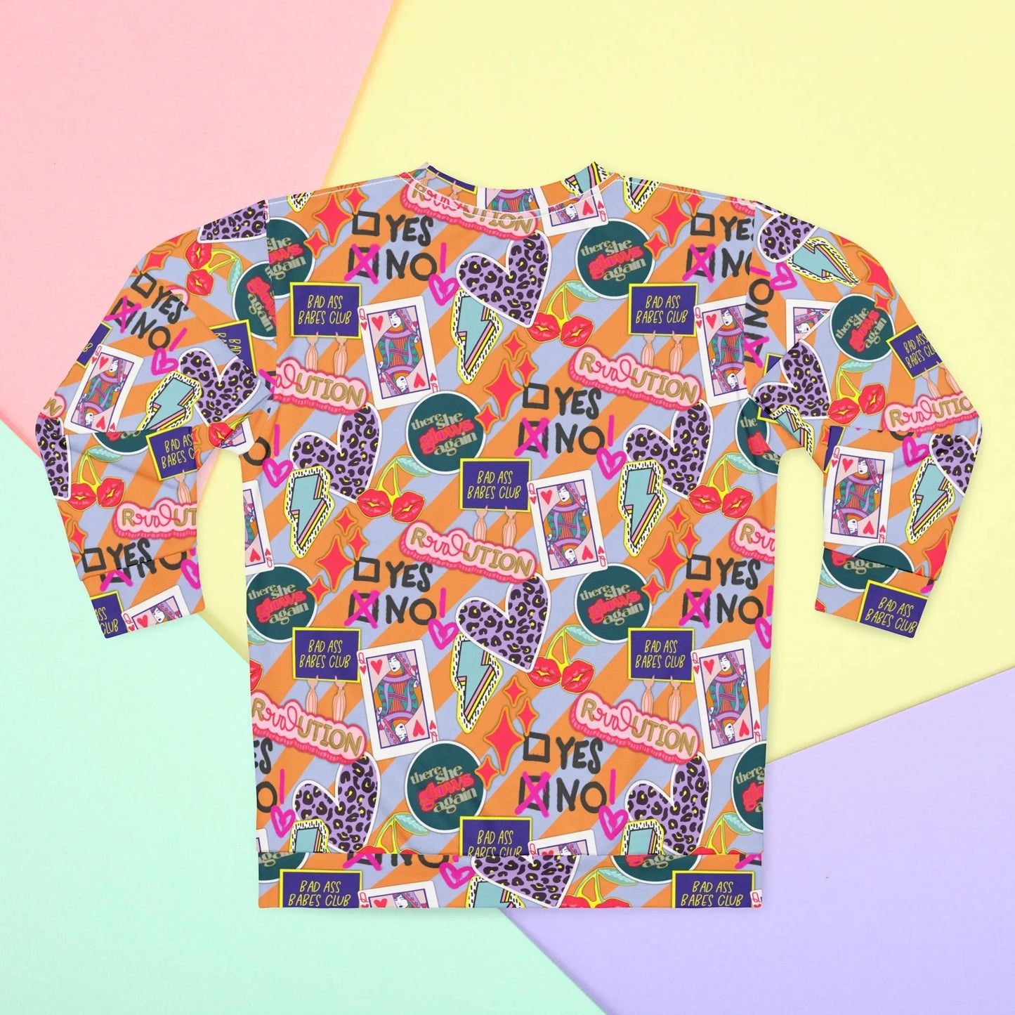 Girl Power Revolution Sweatshirt - All Over Prints