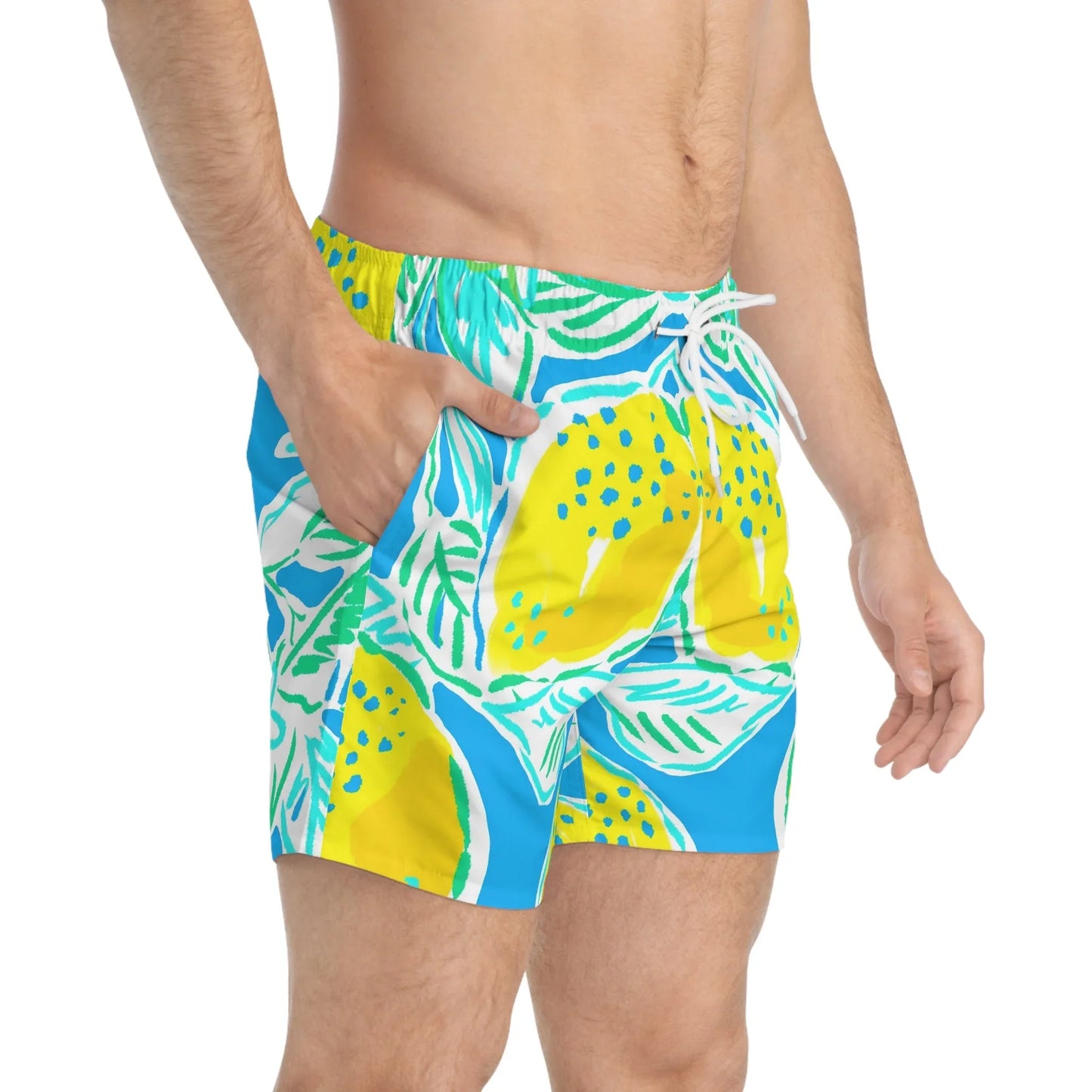 Lemonade Days Swim Trunks - All Over Prints