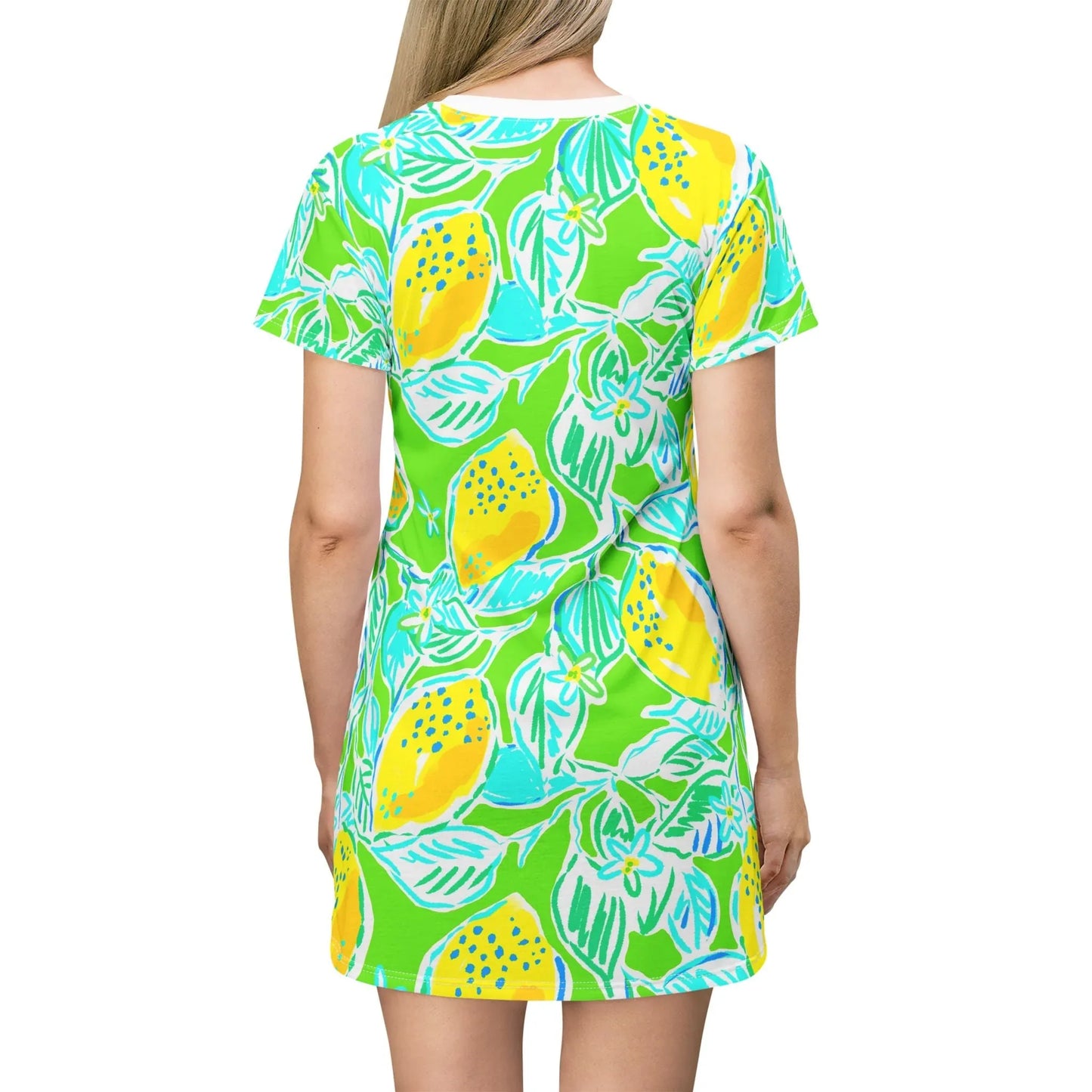 Lemonade Days T-Shirt Dress - All Over Prints
