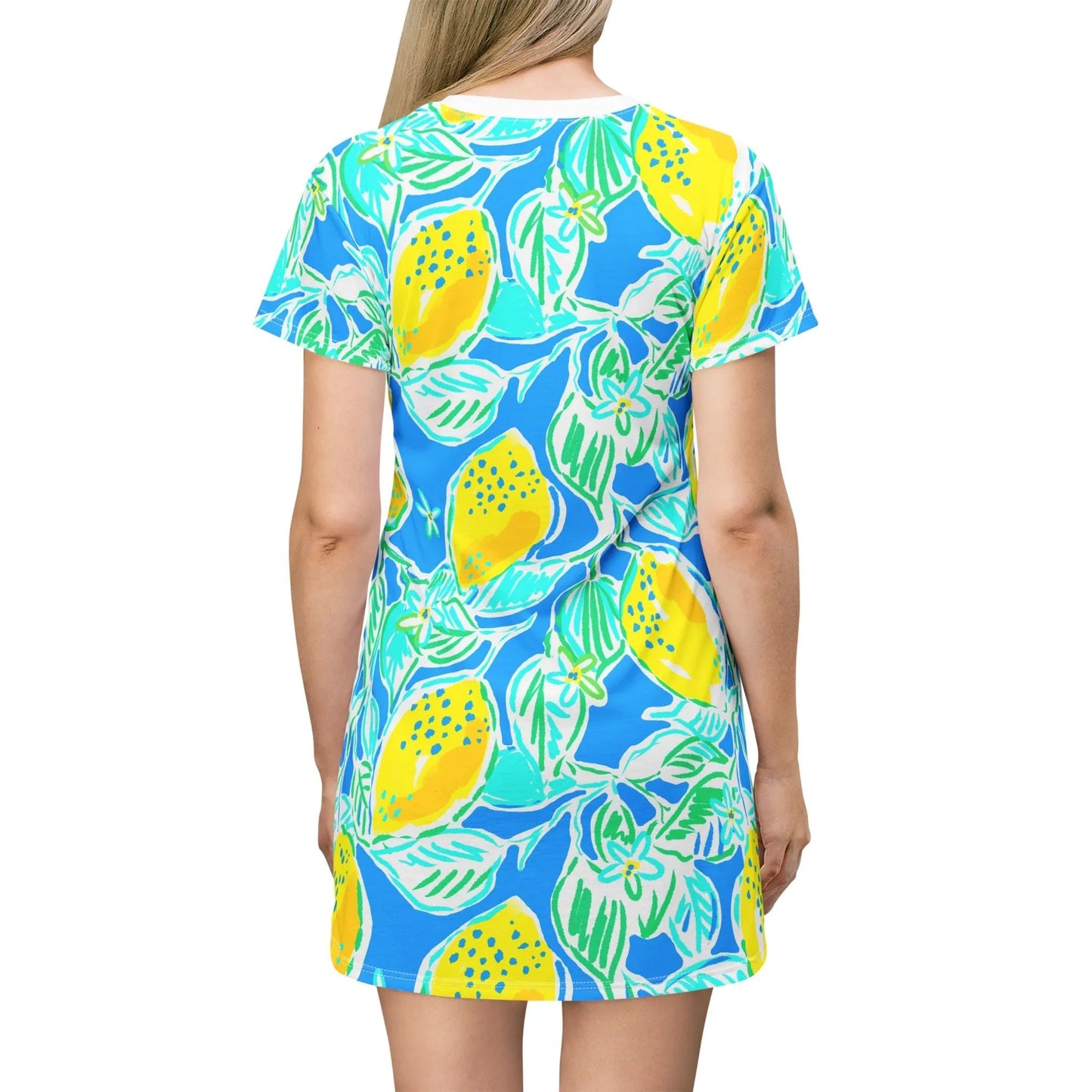 Lemonade Days T-Shirt Dress - All Over Prints