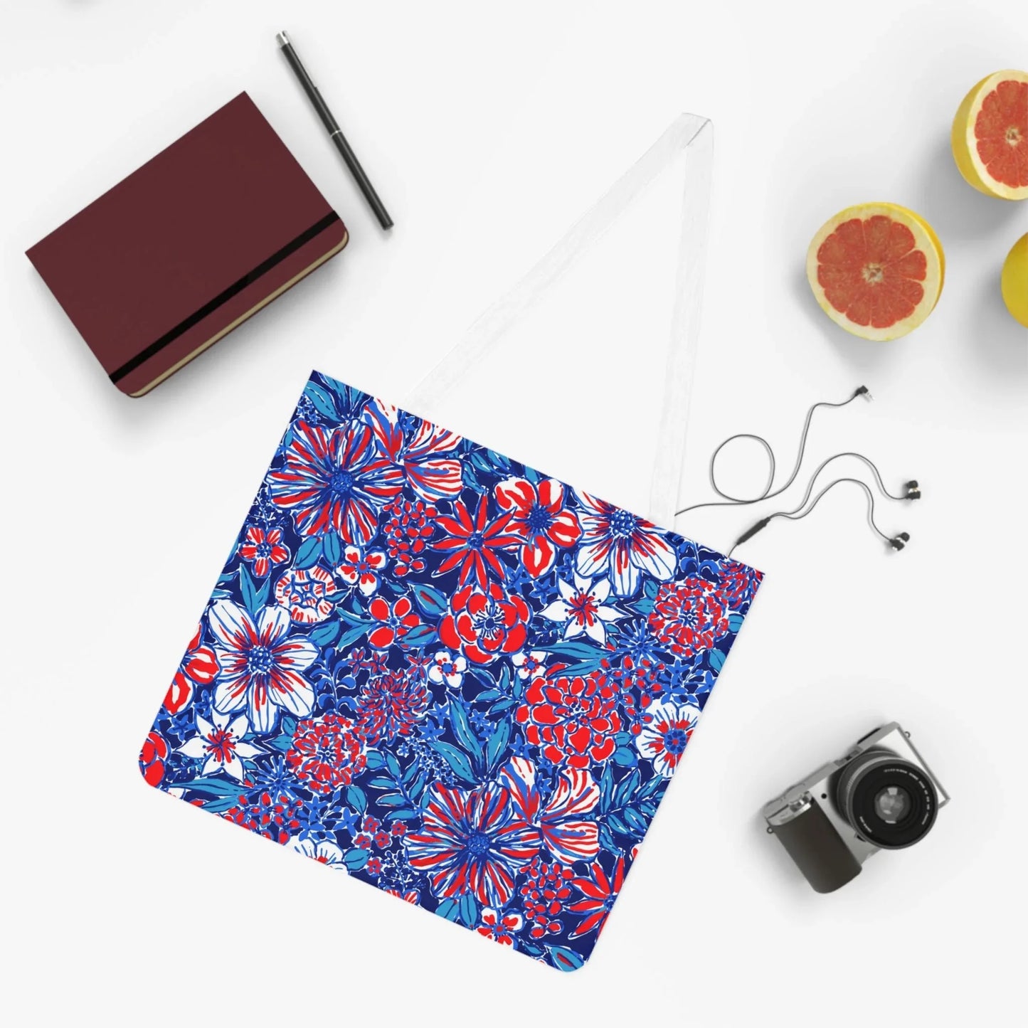 Liberty Garden Tote Bag - One size / White - Bags