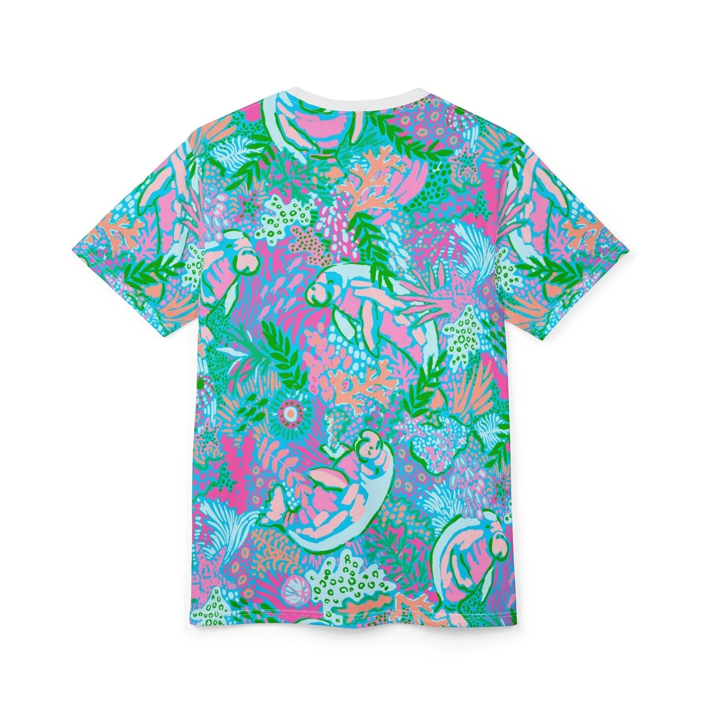 Manatee Paradise All-Over-Print T-Shirt - All Over Prints