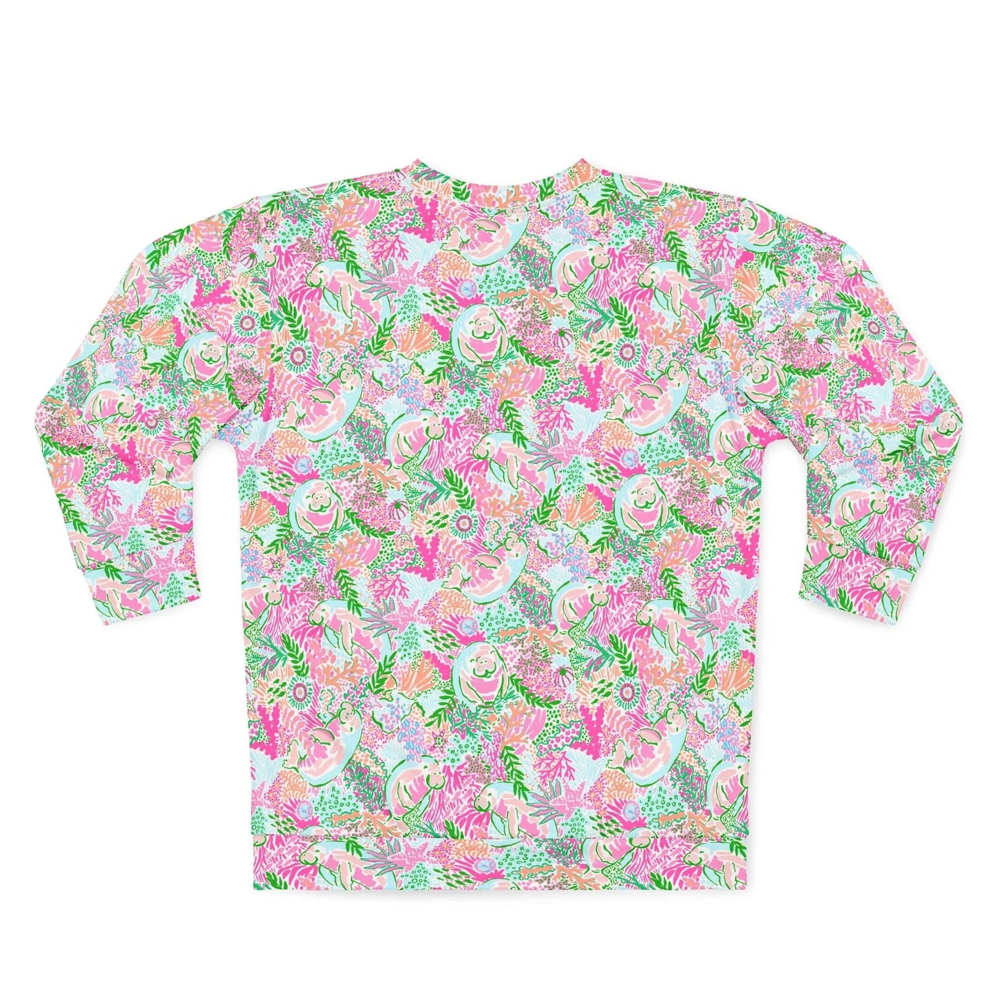 Manatee Paradise Sweatshirt - All Over Prints