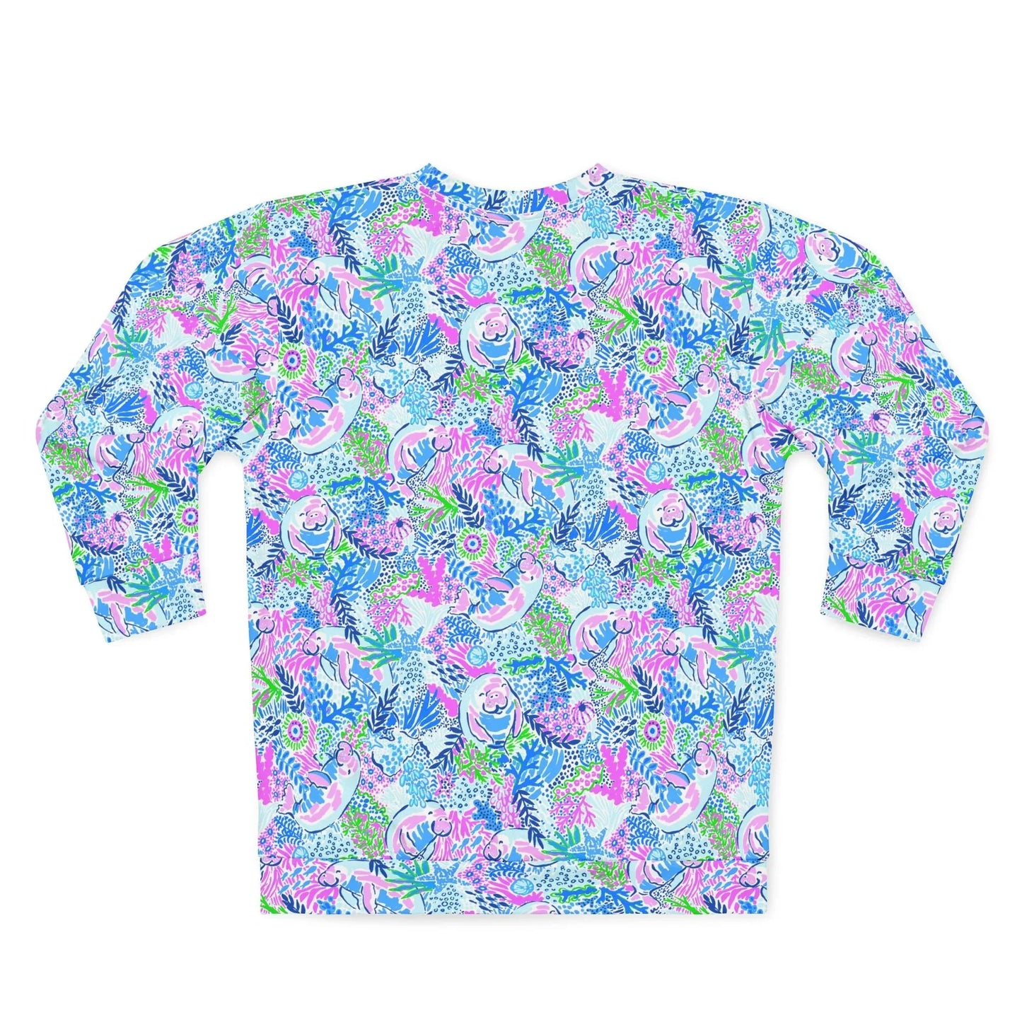 Manatee Paradise Sweatshirt - All Over Prints