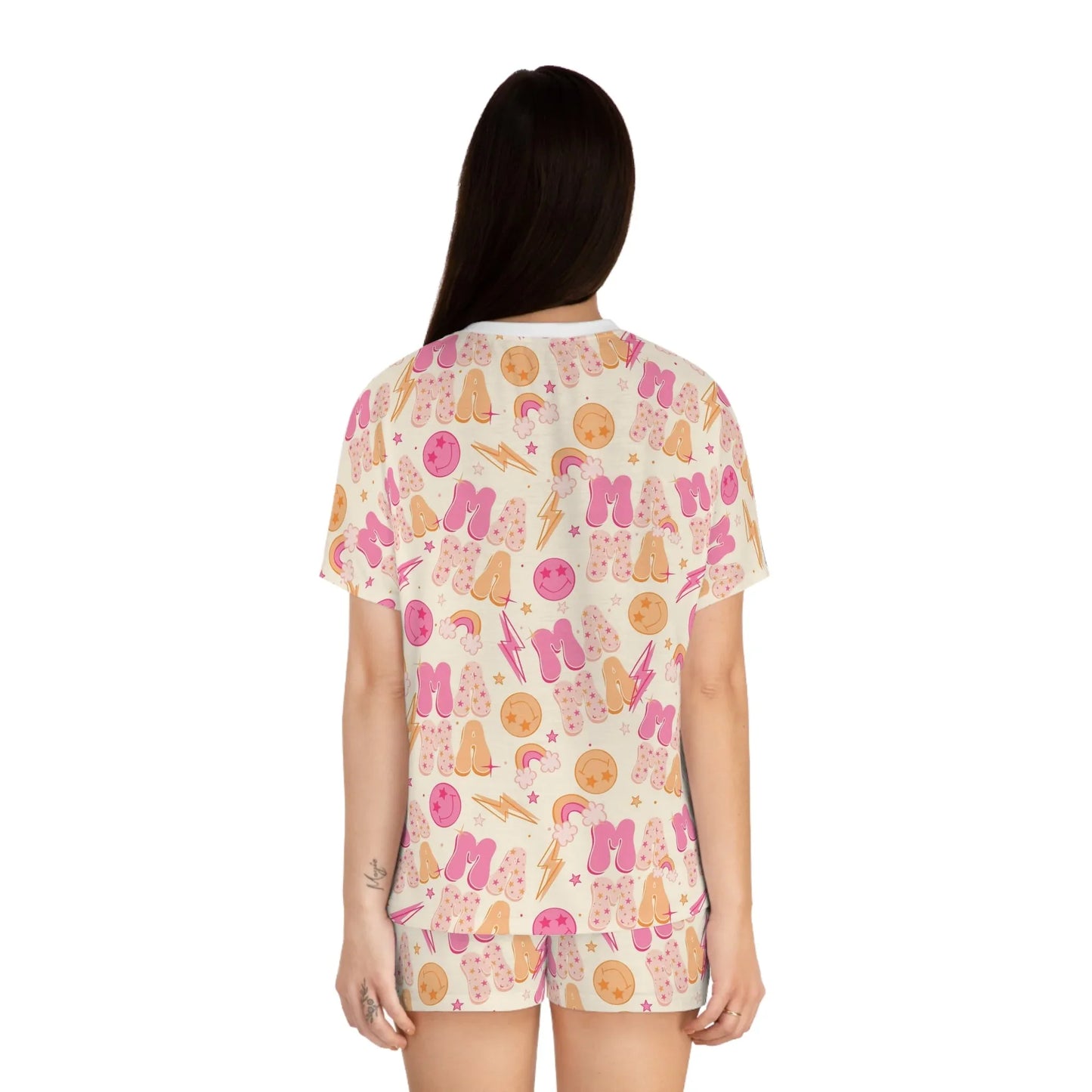 Mommin’ Like a Boss Short Pajama Set - All Over Prints