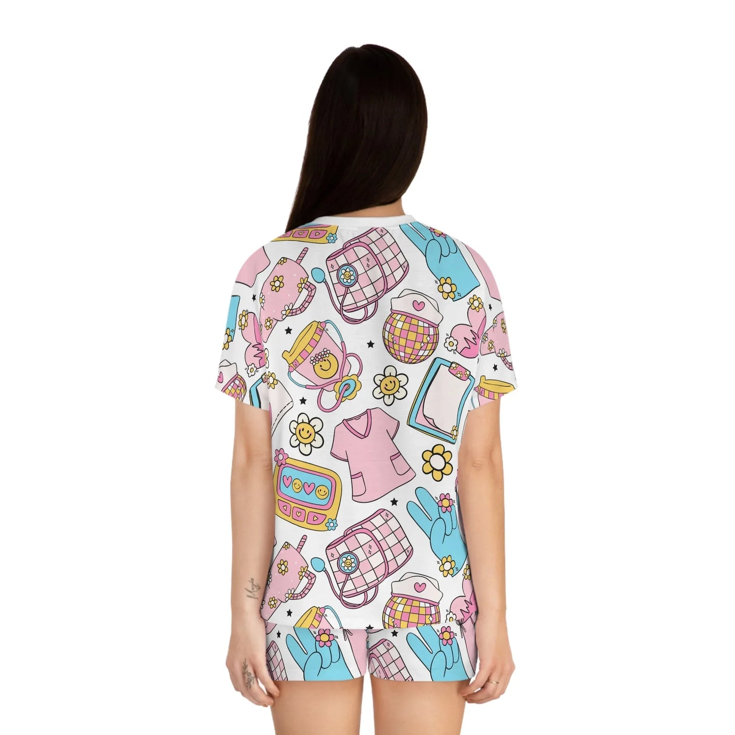 Nurse Pajama - All Over Prints