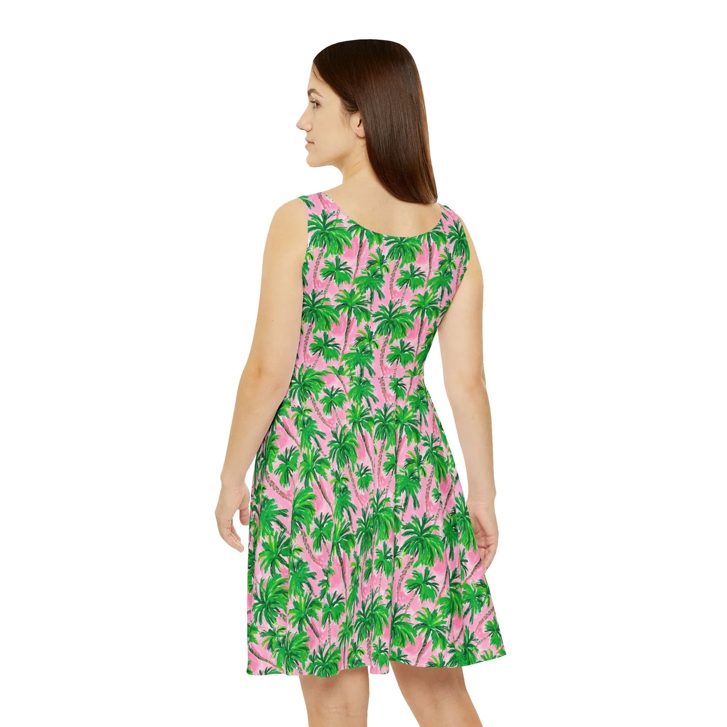 Palm Beach Skater Dress - All Over Prints