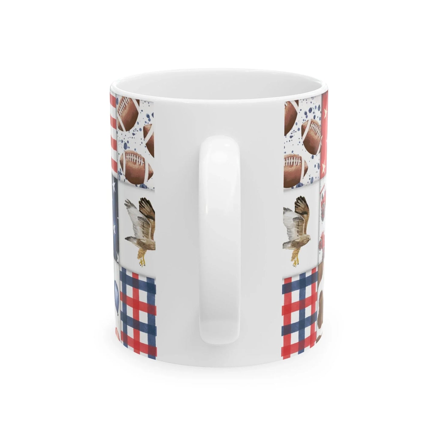 Patriot Patchwork Mug - 11oz