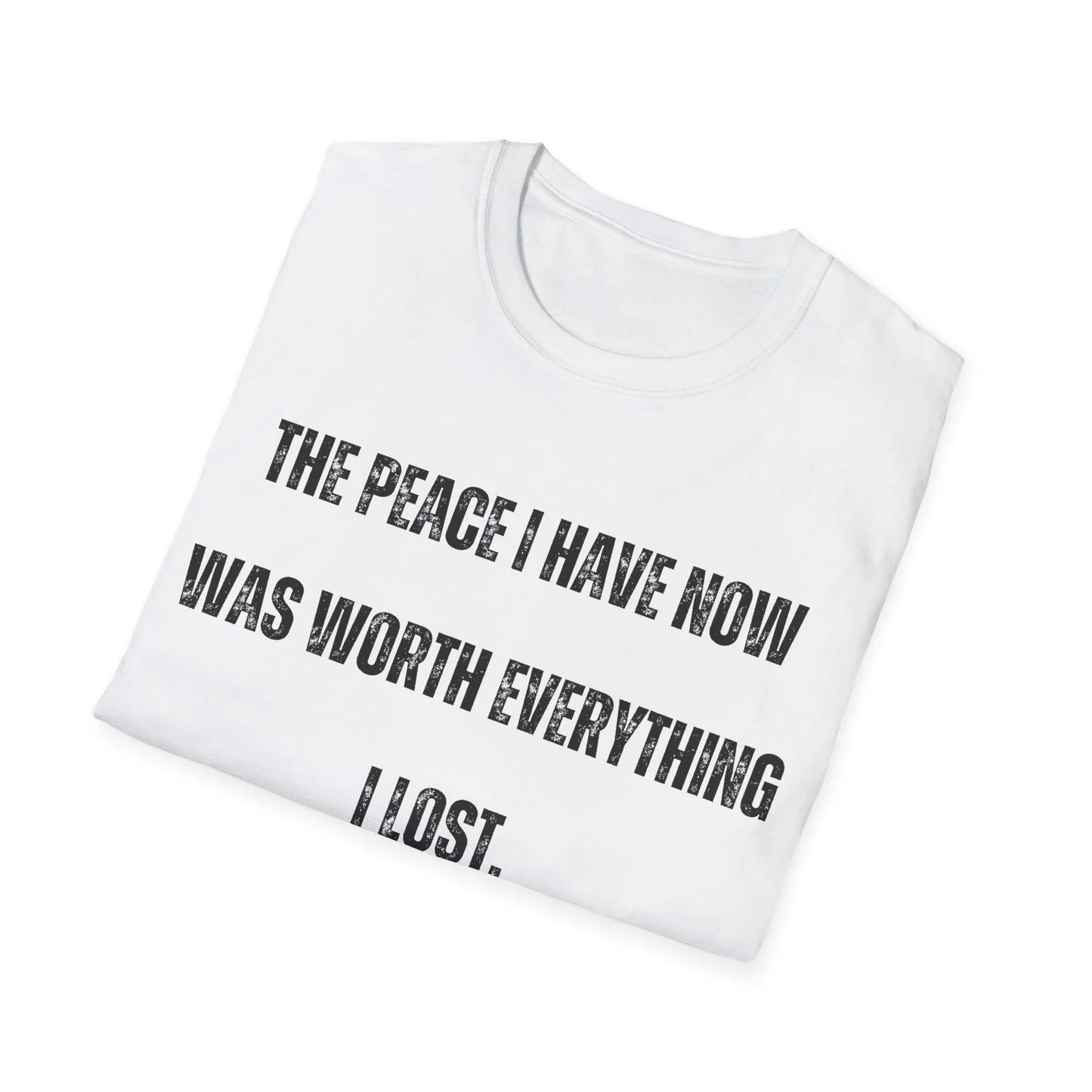 Peace Beyond Loss | white | Unisex - T-Shirt