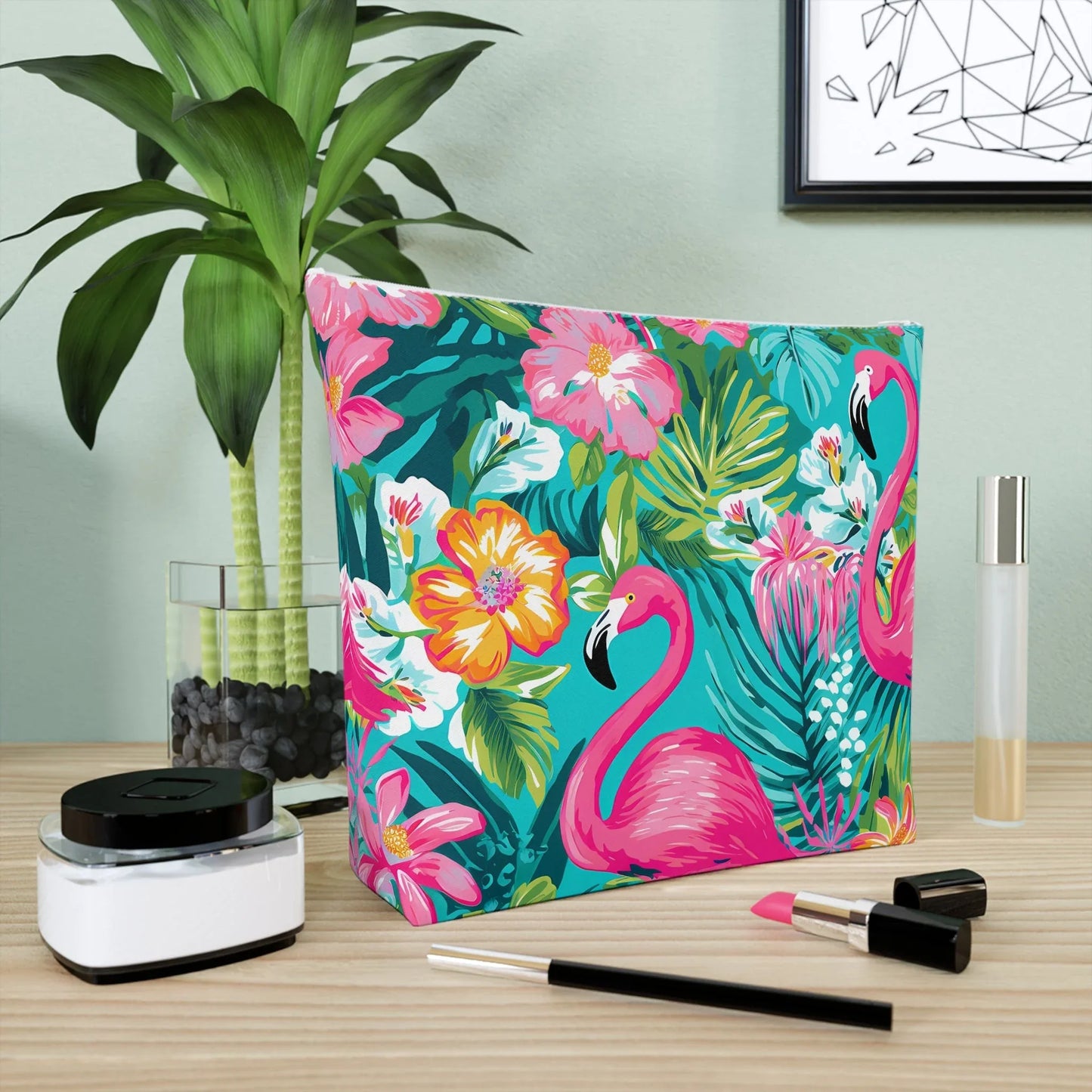 Pink Paradise Cosmetic Bag - Bags