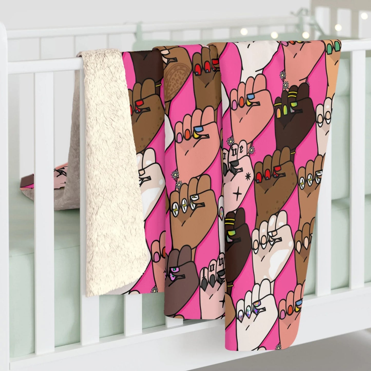 Raising Our Voices Blanket - 50’’ × 60’’ - Home Decor