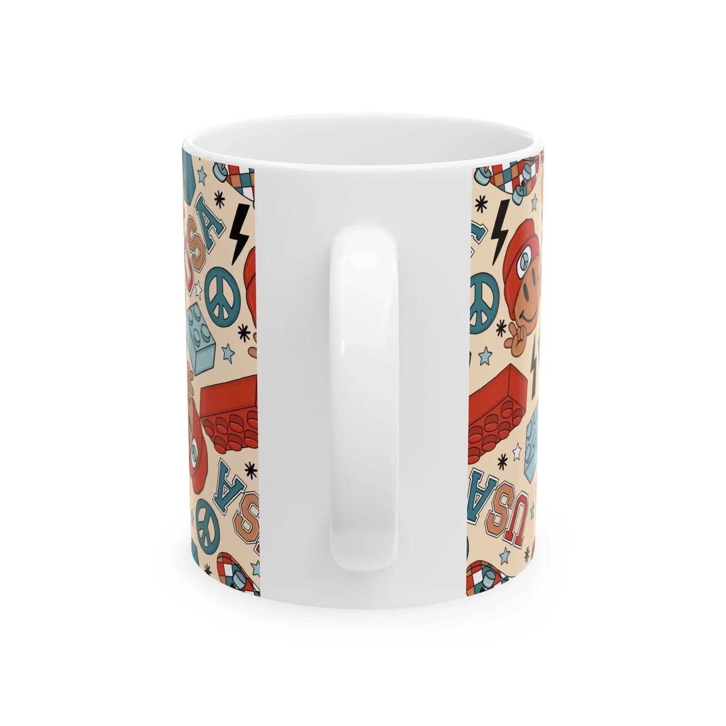 Smiles & Stripes Mug - 11oz