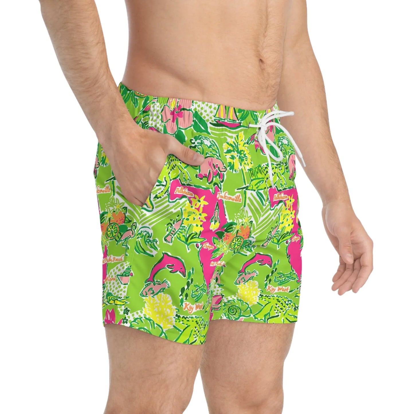 Sunshine State Swim Trunks - All Over Prints