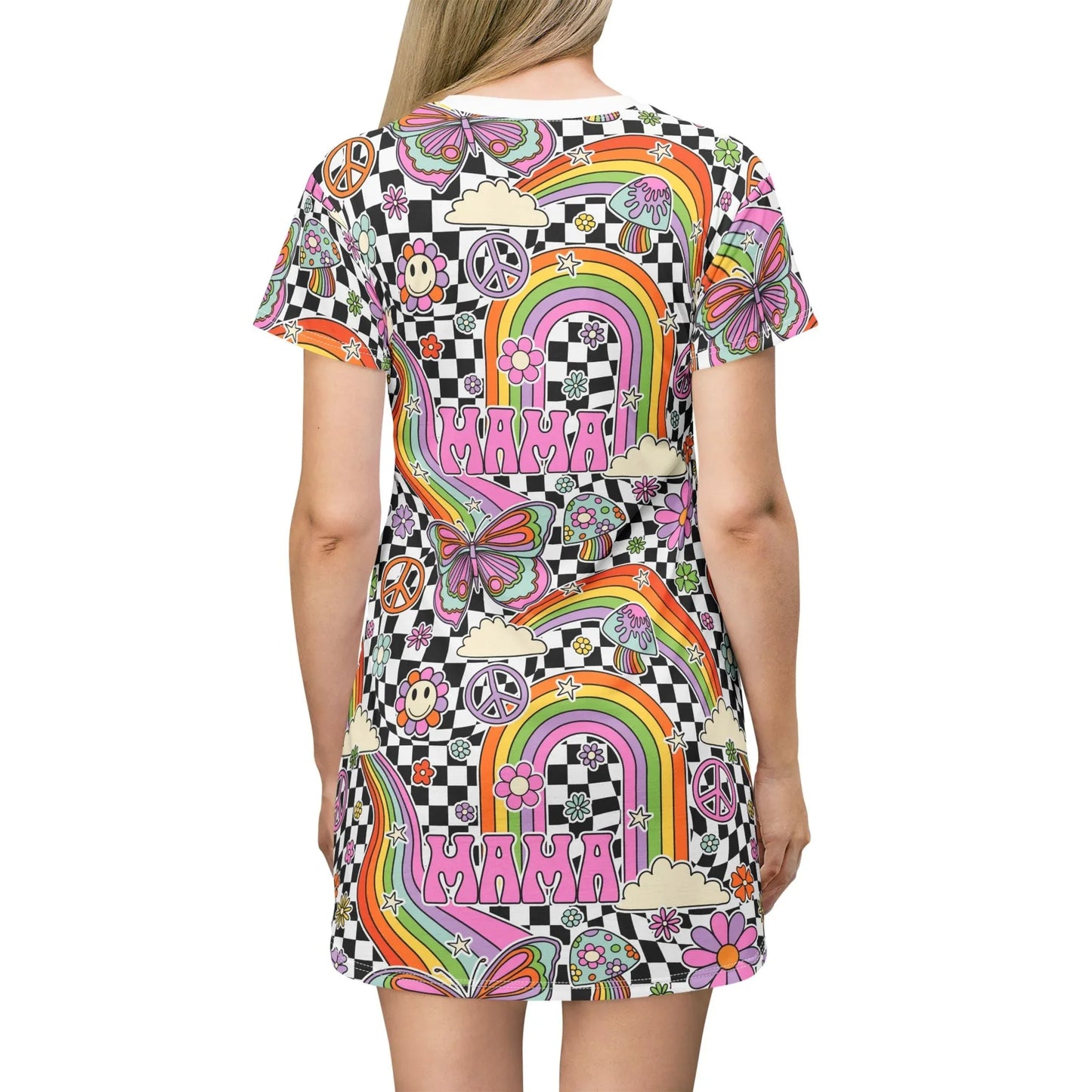 Supermom T-Shirt Dress - All Over Prints