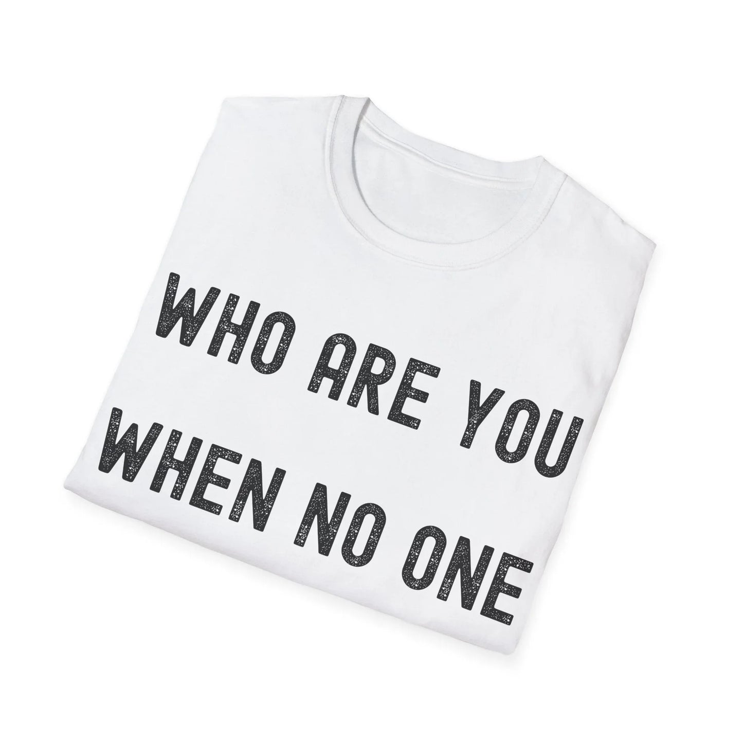 True Self No Audience | white | Unisex - T-Shirt