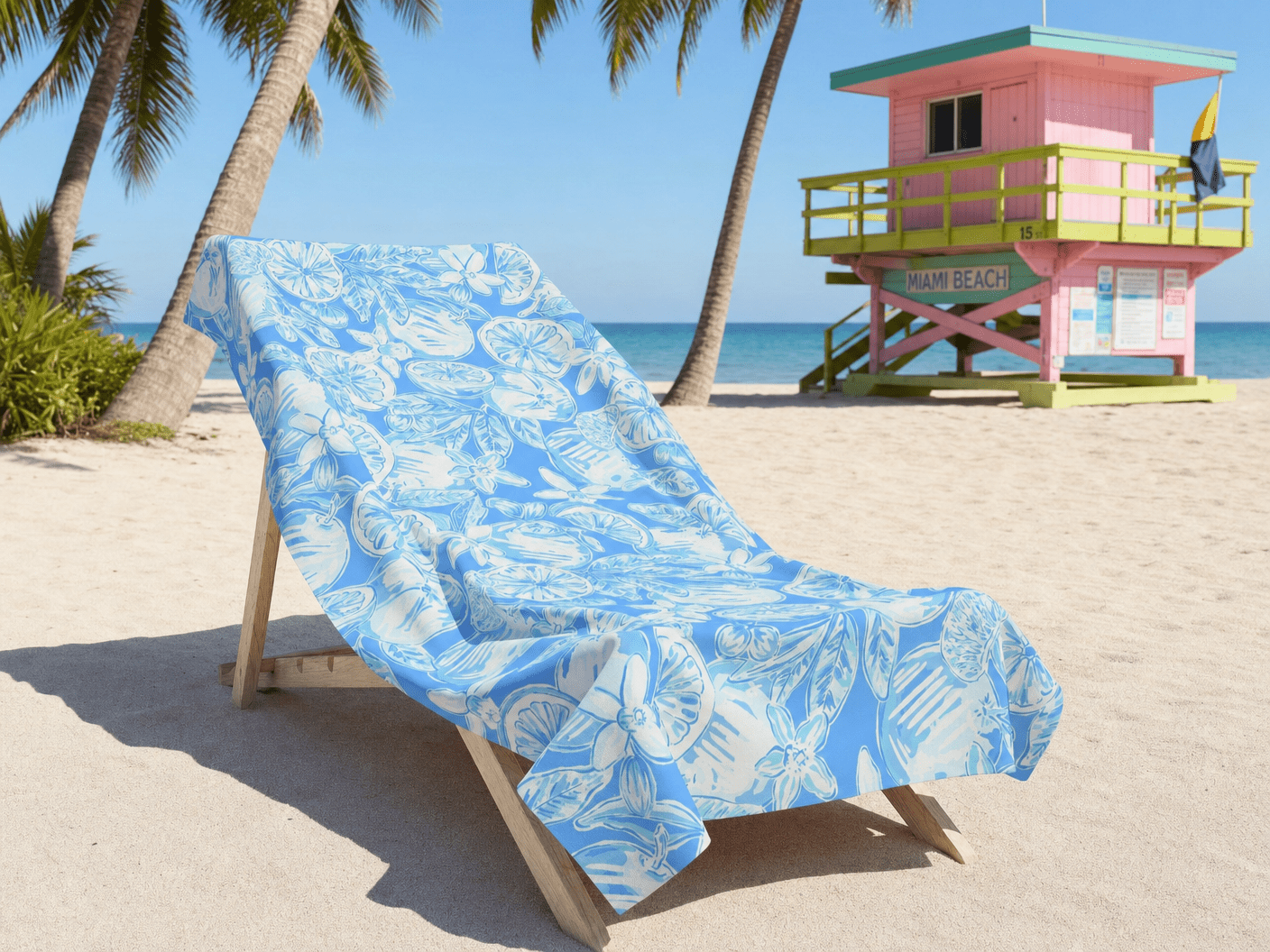 White Orchard Towel – RELLE Fashion & Lifestyle – Product Image