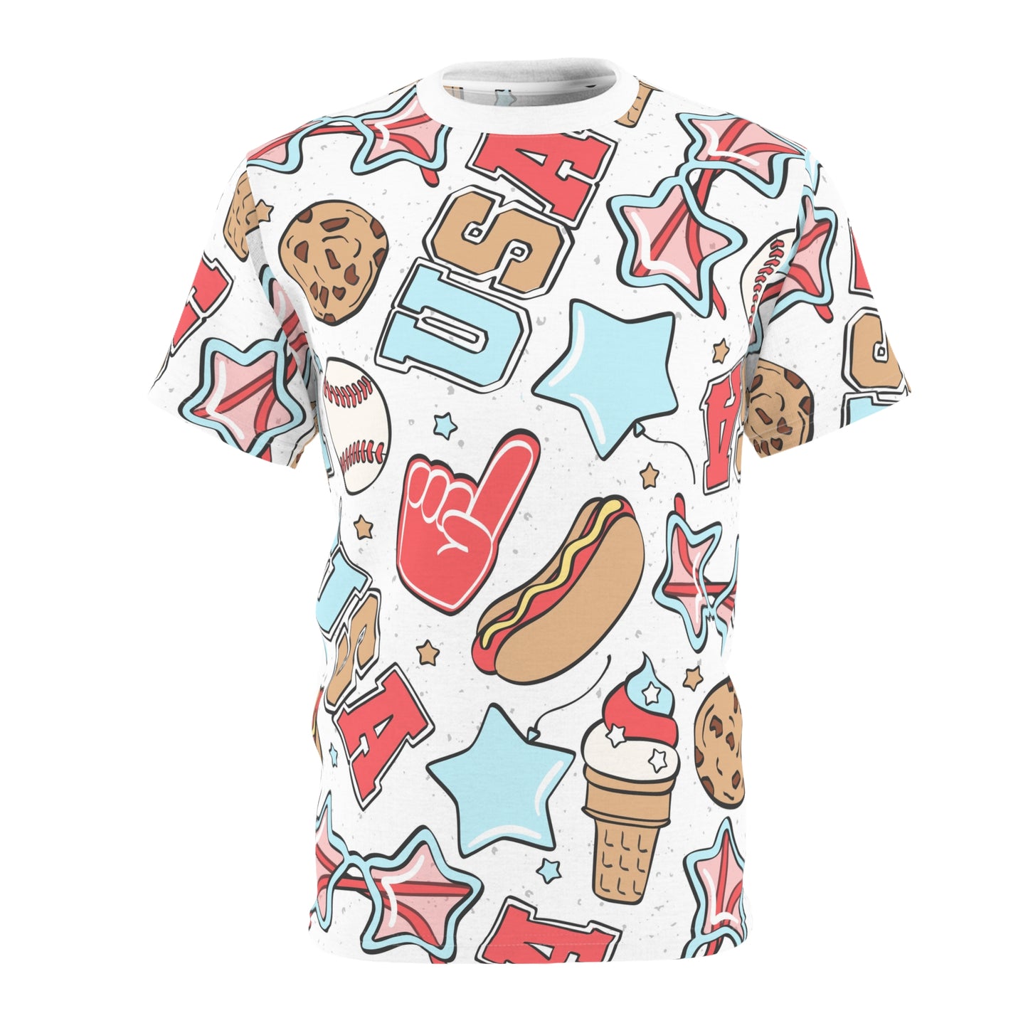 American Treats All-Over-Print T-Shirt