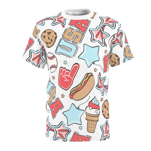 American Treats All-Over-Print T-Shirt