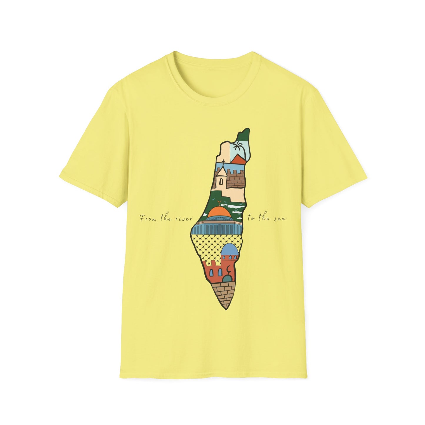 Mapwear: Palestine Edition T-shirt | Women