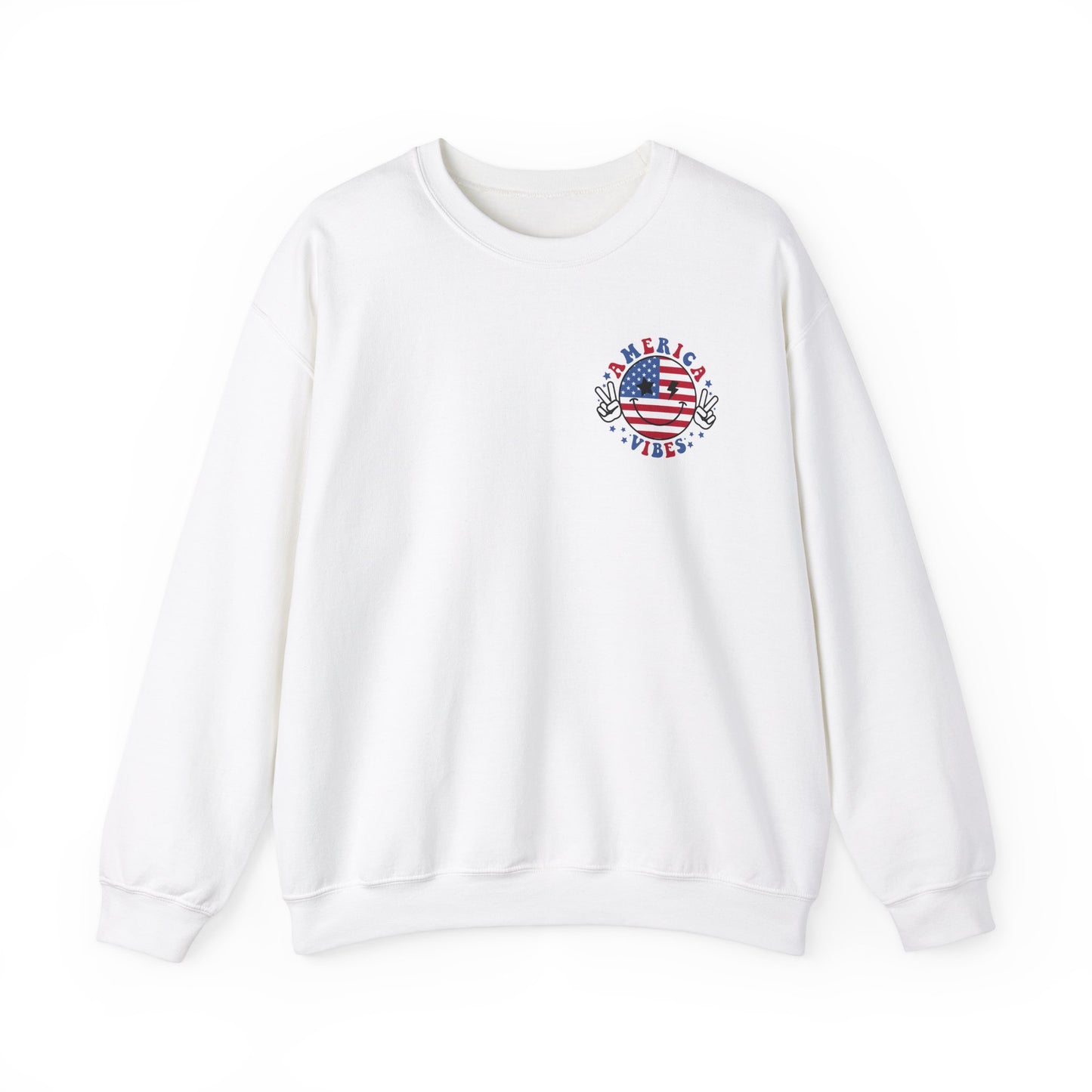 Patriotic Smile Sweatshirt | Unisex