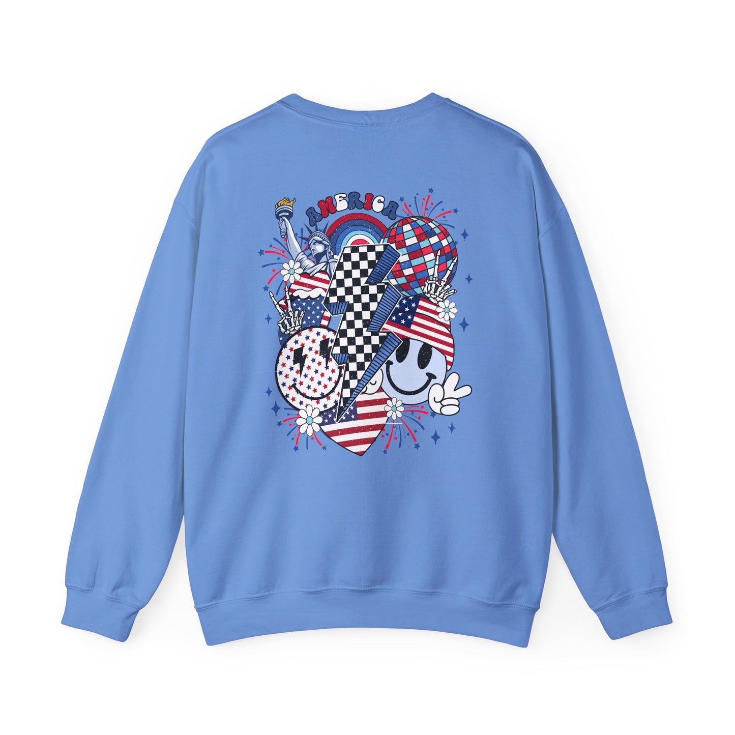 Patriotic Smile Sweatshirt | Unisex