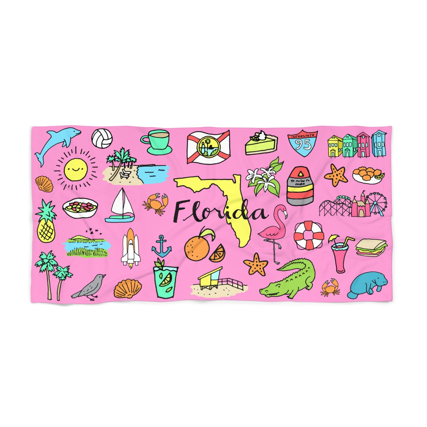 Tropicool Florida Towel