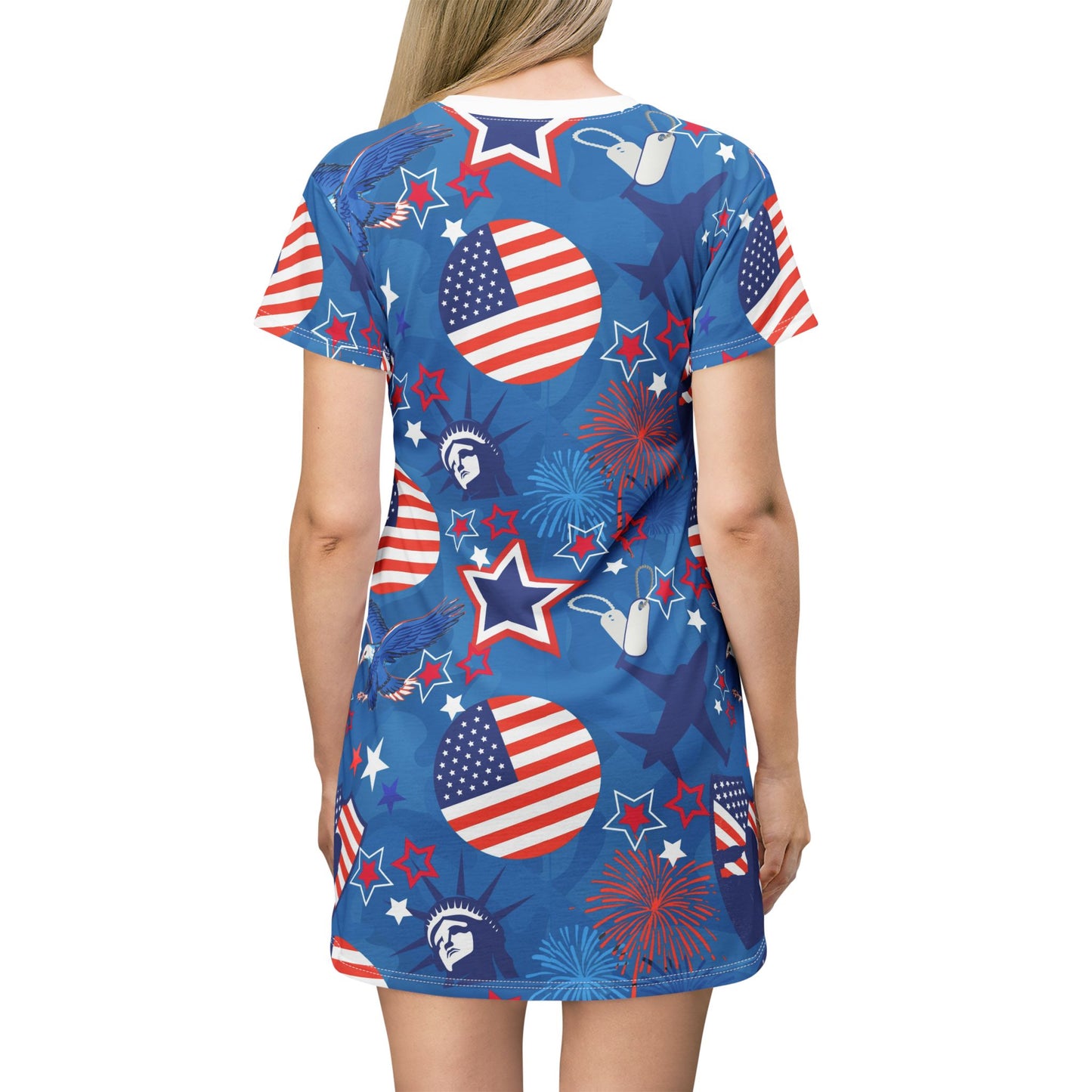 Patriot Duty T-Shirt Dress