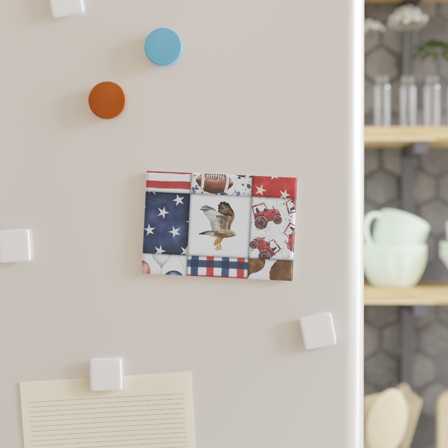 Patriot Patchwork Magnet