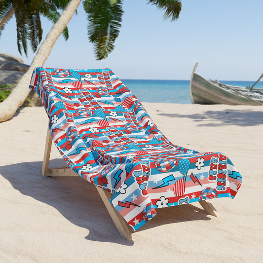 Patriotic Babe Towel