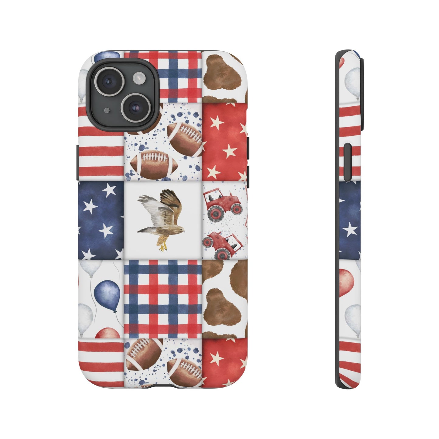 Patriot Patchwork iPhone Case