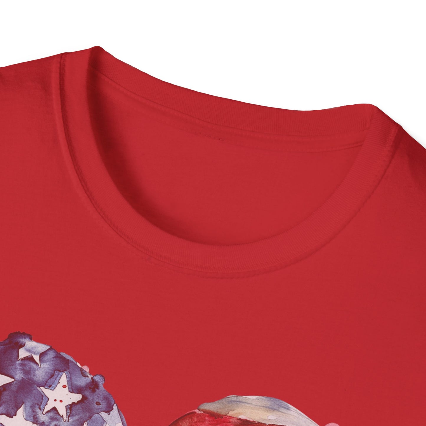 Red, White & Love T-Shirt | Unisex