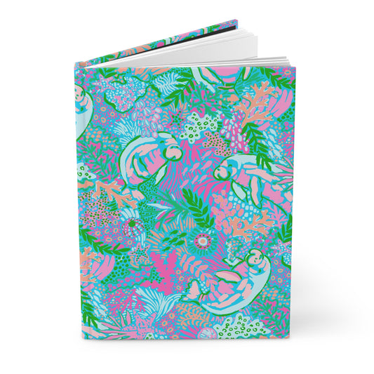Manatee Paradise Hardcover Journal