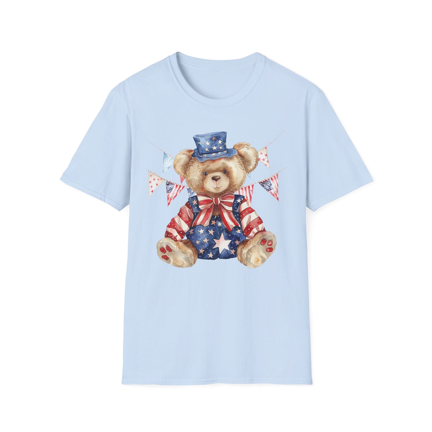 Patriotic Teddy Bear T-Shirt | Unisex