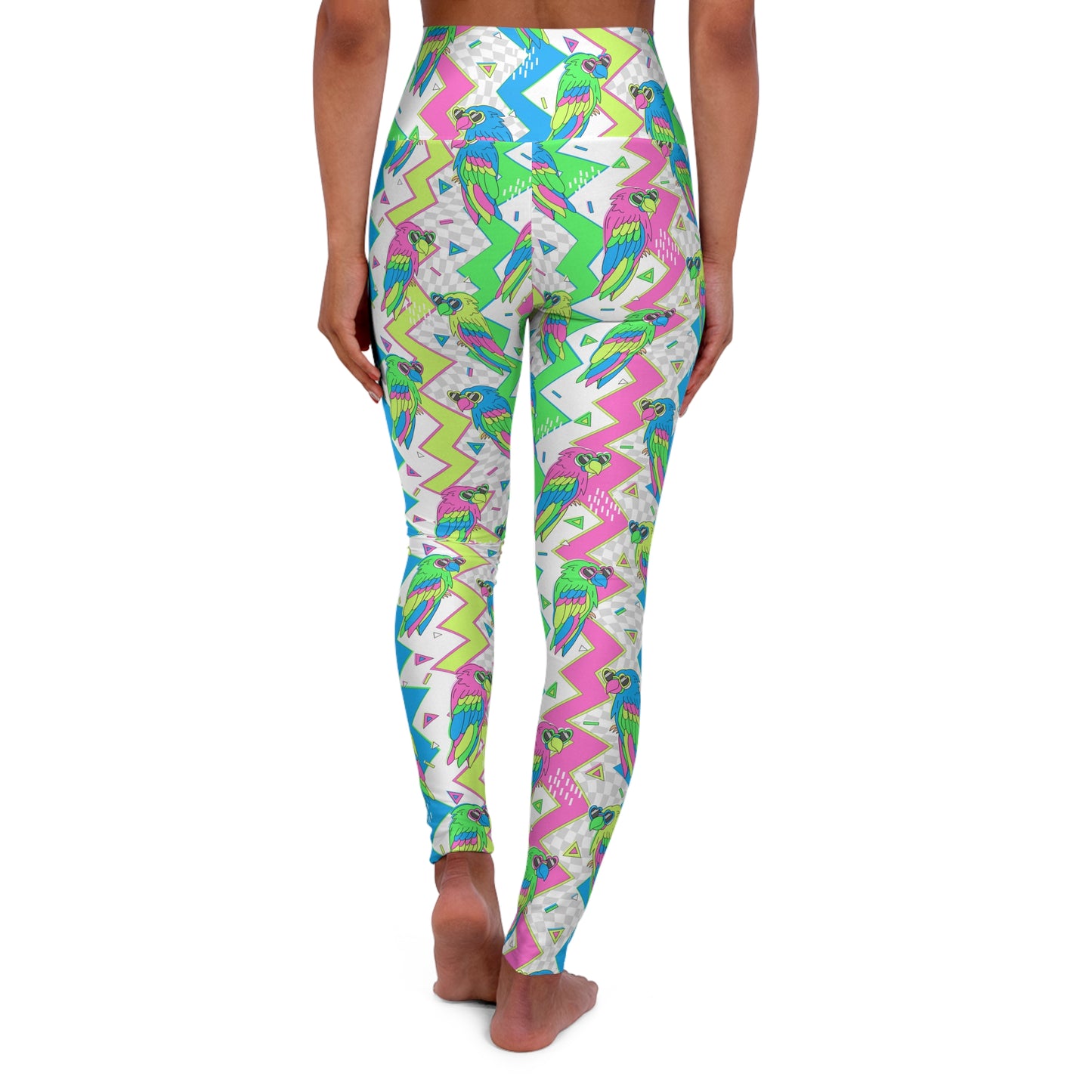 Funky Feminine High Waisted Yoga Leggings