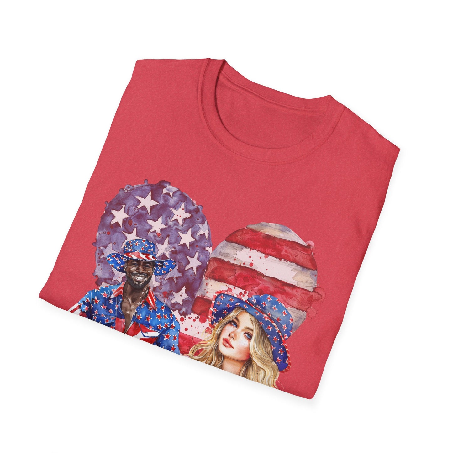 Red, White & Love T-Shirt | Unisex