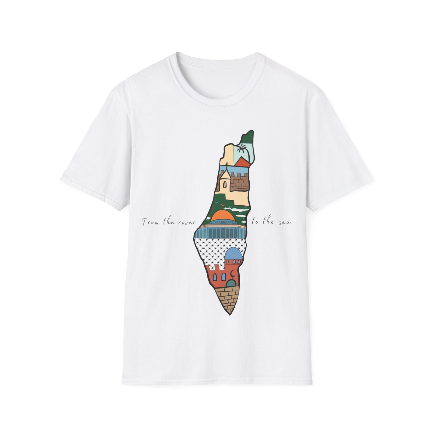 Mapwear: Palestine Edition T-shirt | Men