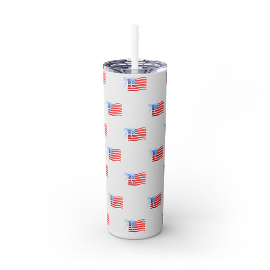 All-American Pride Skinny Tumbler