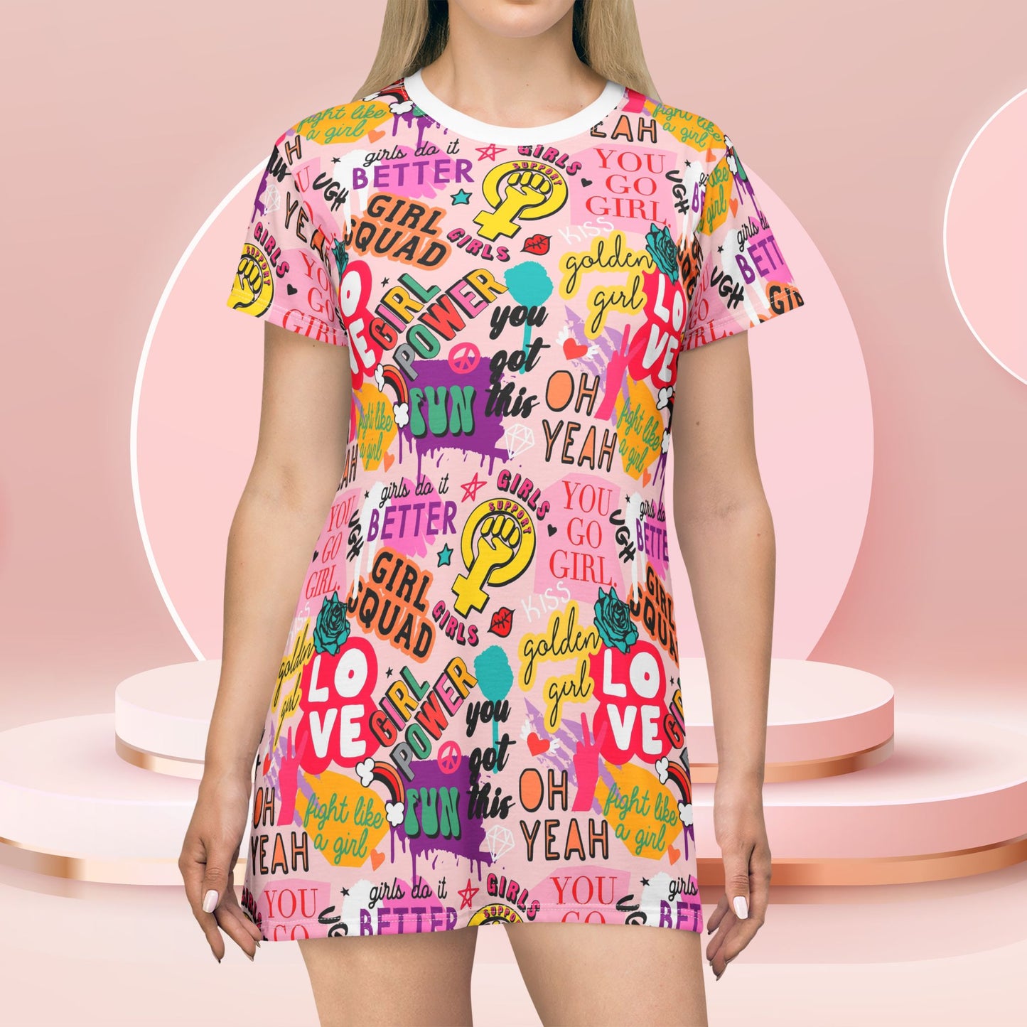 Girl Squad T-Shirt Dress