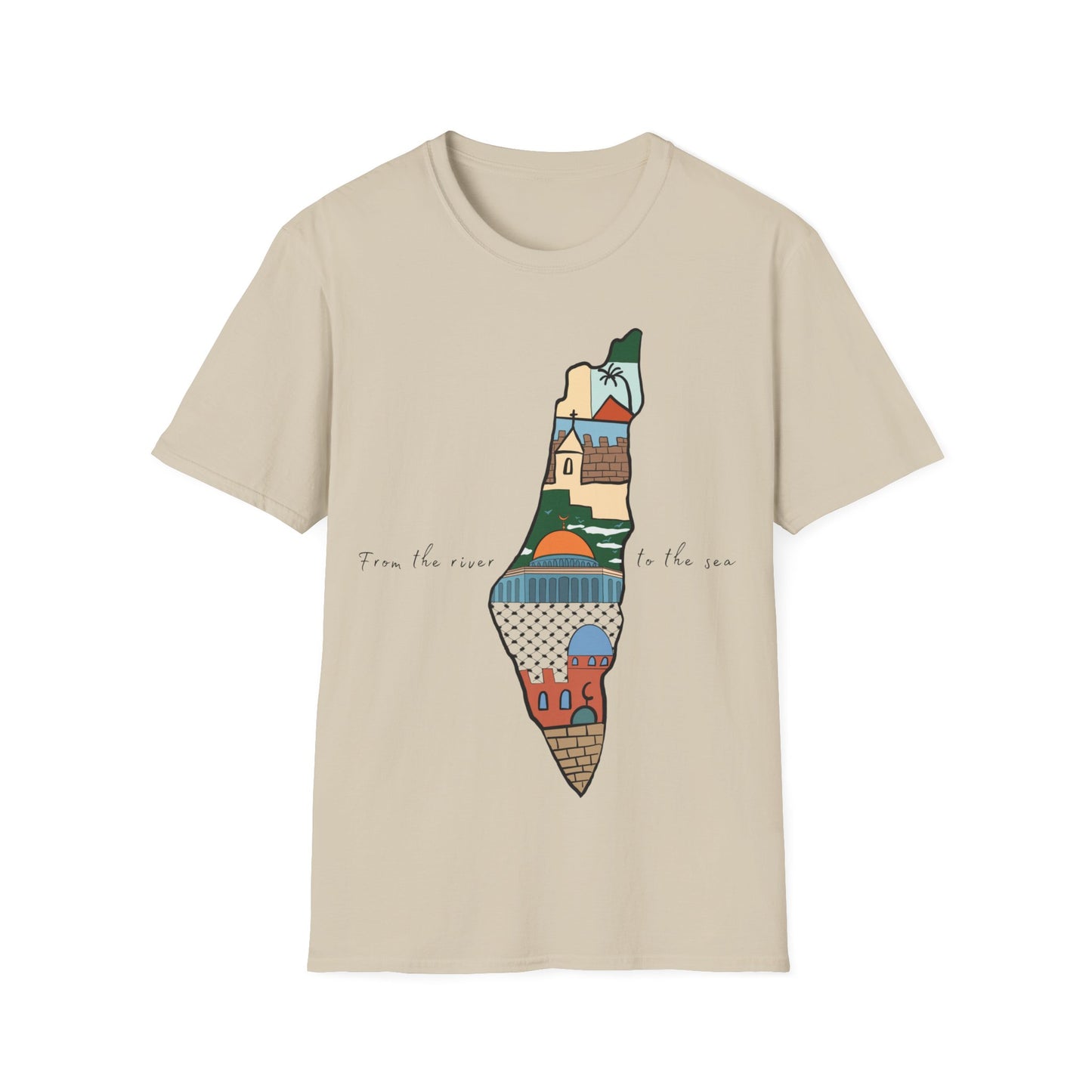 Mapwear: Palestine Edition T-shirt | Men