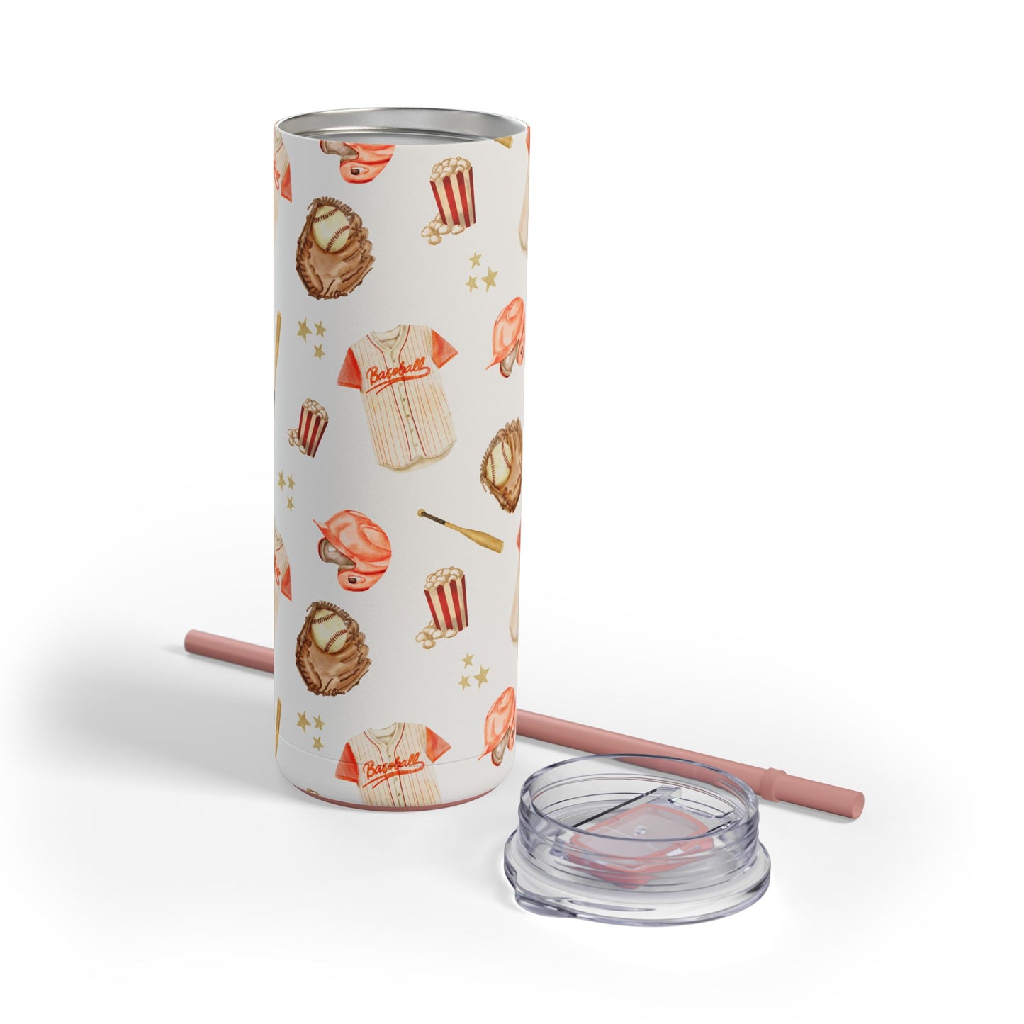 All-Star Spirit Skinny Tumbler with screw-on slide