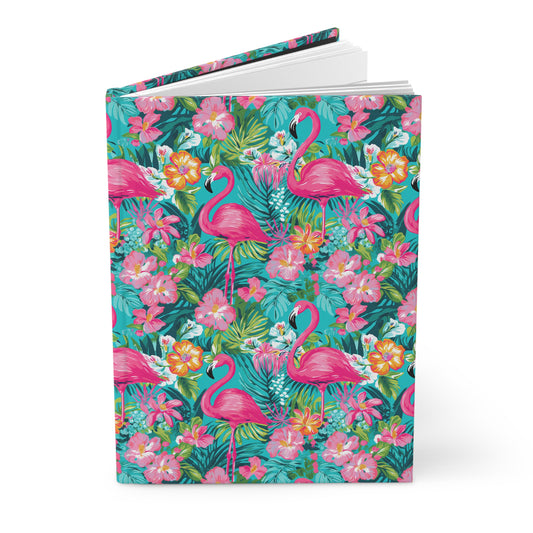 Pink Paradise Hardcover Journal