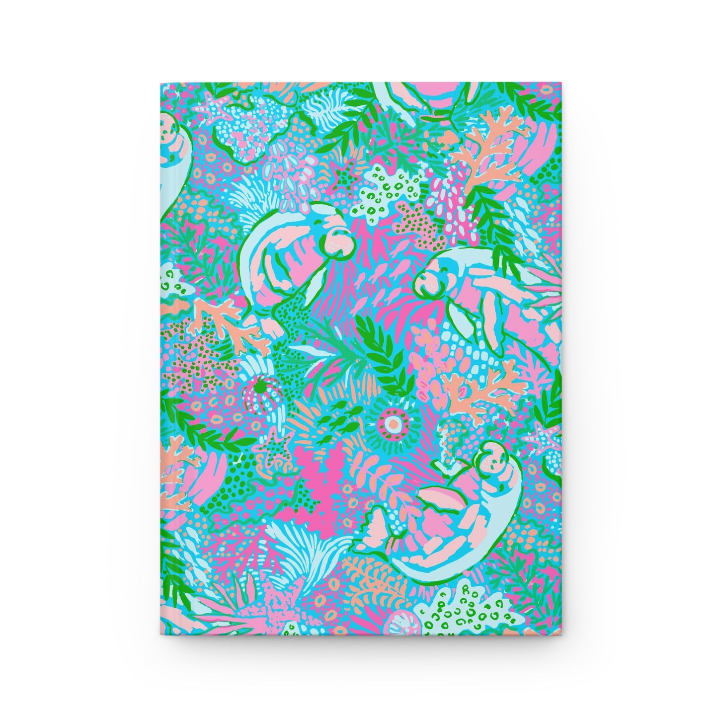 Manatee Paradise Hardcover Journal