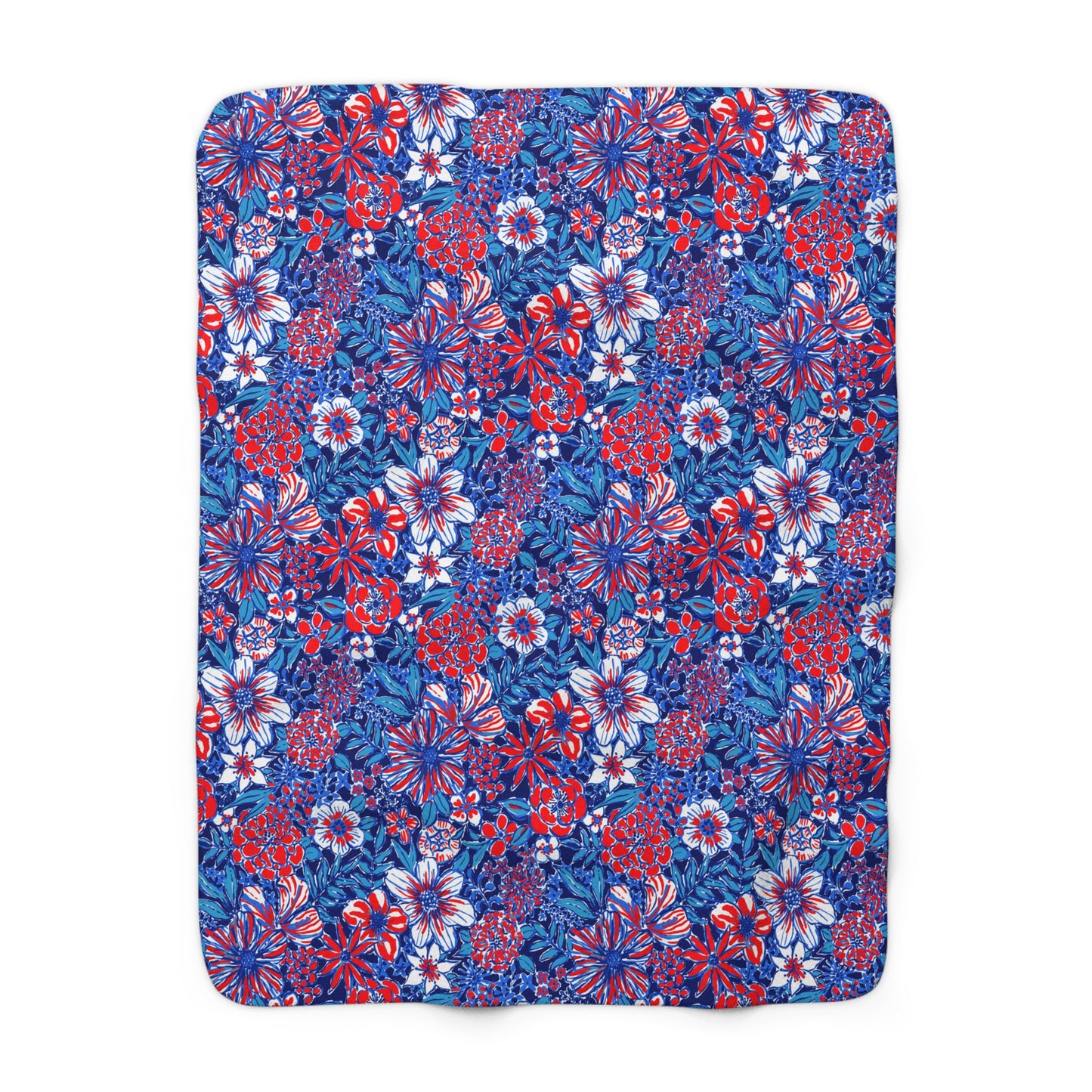 Liberty Garden Sherpa Fleece Blanket