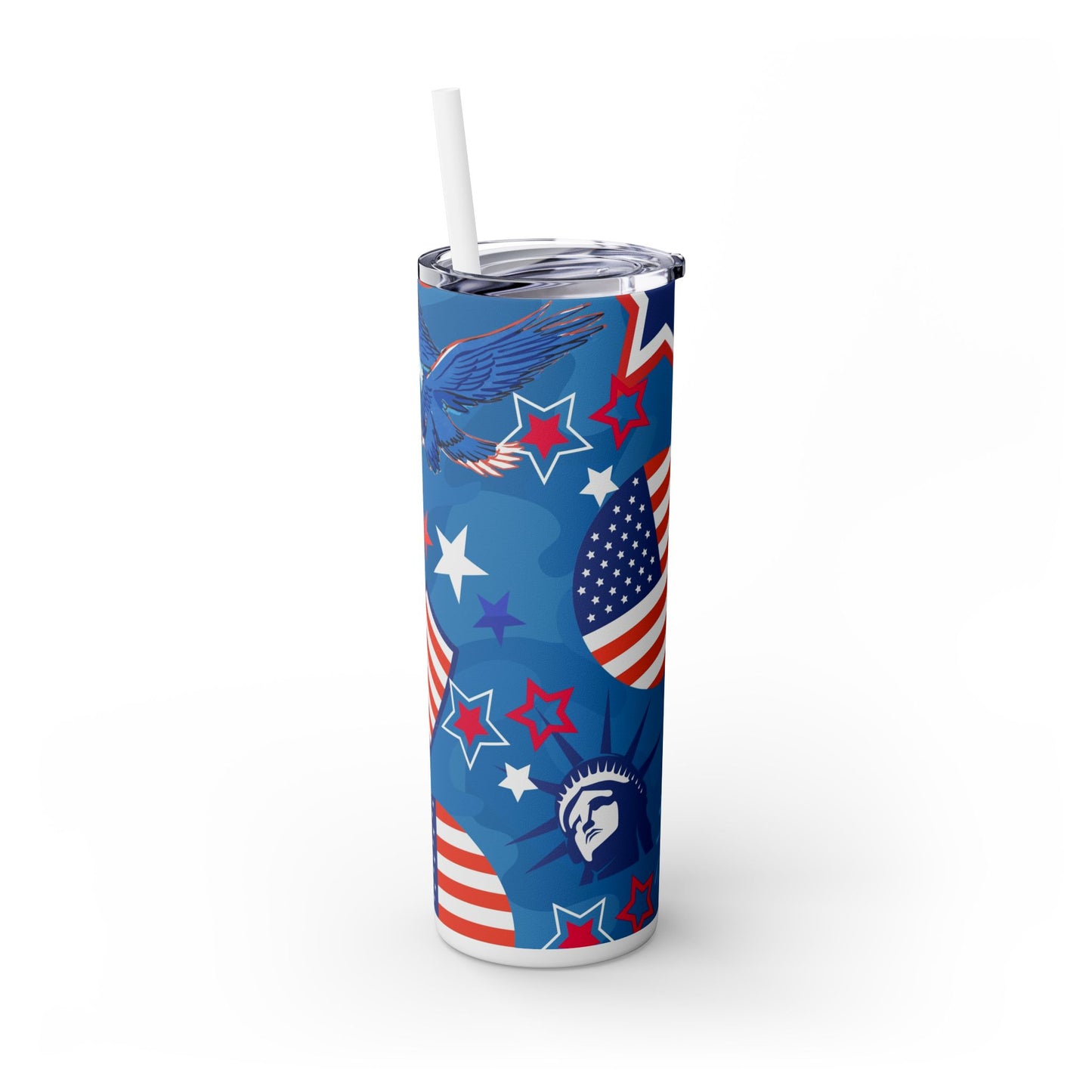 Patriot Duty Skinny Tumbler